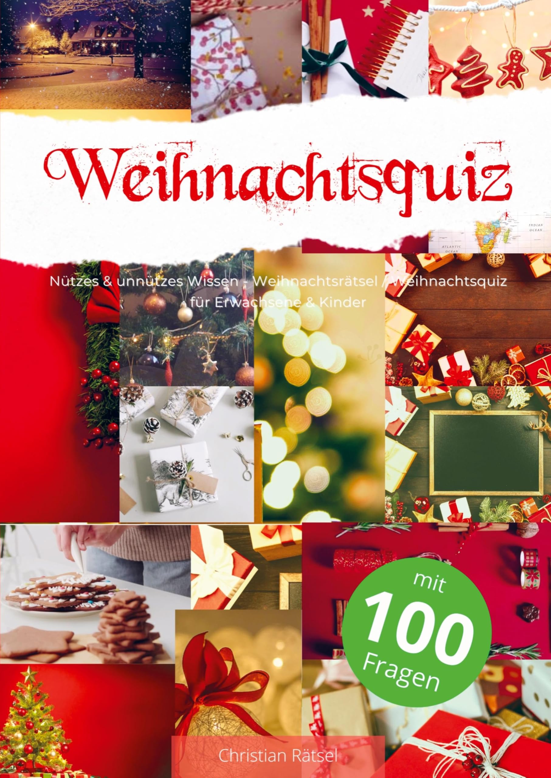 Weihnachtsquiz mit 100 Fragen: Nützes & unnützes Wissen - Weihnachtsrätsel / Weihnachtsquiz für Erwachsene & Kinder Religion & Esotericism