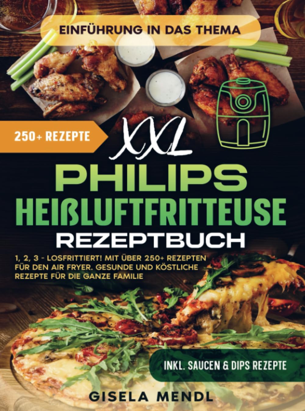 XXL Philips Heißluftfritteuse Rezeptbuch Leisure, Home & Garden