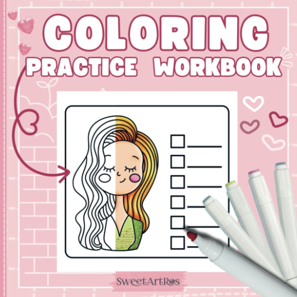 Coloring Practice Workbook Arts & Music