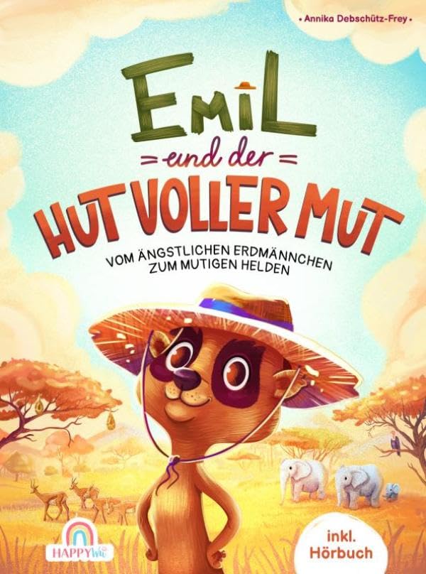 Emil und der Hut voller Mut - Vom ängstlichen Erdmännchen zum mutigen Helden: Ein tierisches Abenteuer voller Mutproben, Selbstvertrauen und innerer Stärke - inkl. Ausmalbilder und Hörbuch Religion & Esotericism