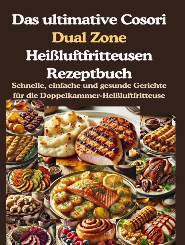 Das ultimative Cosori Dual Zone Heißluftfritteusen Rezeptbuch: Schnelle, einfache und gesunde Gerichte für die Doppelkammer-Heißluftfritteuse Leisure, Home & Garden