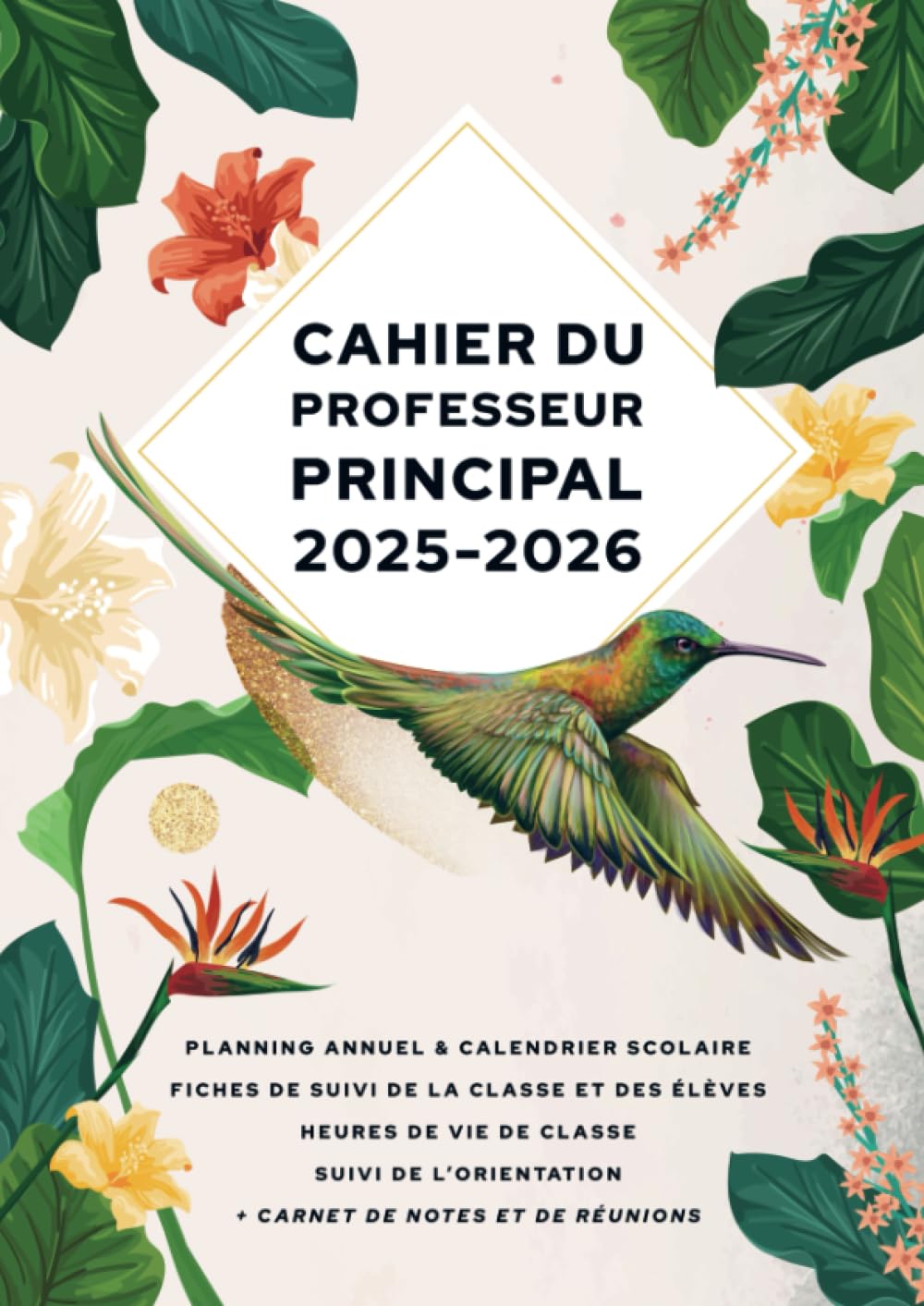 Cahier du professeur principal 2025/2026: Carnet A4 pour le suivi de la classe et des élèves Reference Books