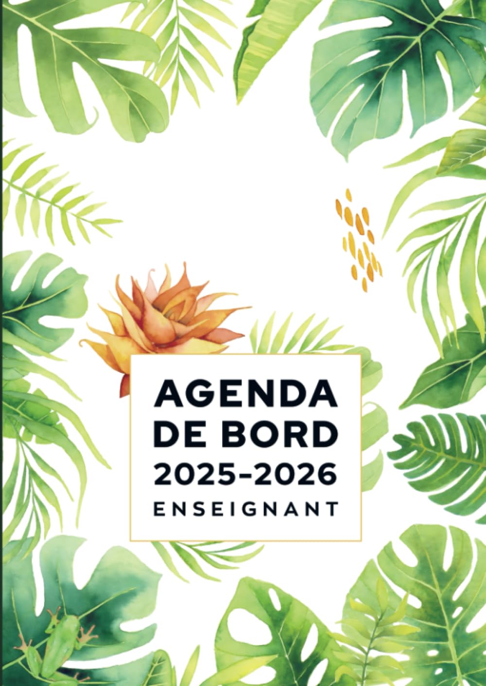 Agenda de bord 2025/2026 Enseignant: Carnet de bord A4 pour les professeurs book