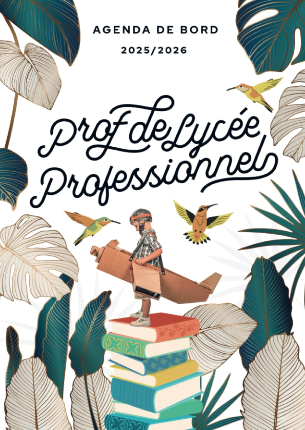 Agenda de bord 2025/2026 professeur de lycée professionnel: Carnet de bord A4 pour les enseignants book
