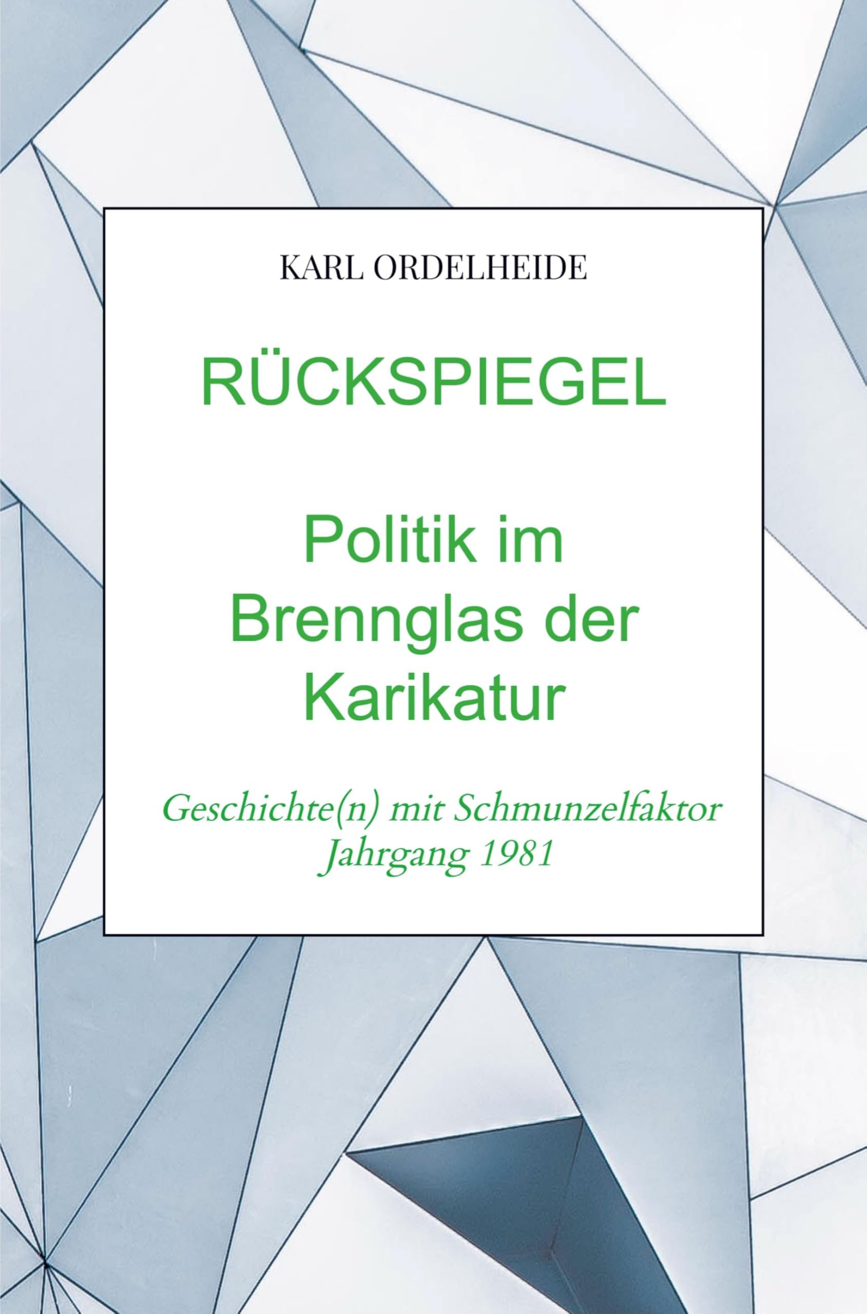 RÜCKSPIEGEL - Politik im Brennglas der Karikatur - Jahrgang 1981 Social Sciences