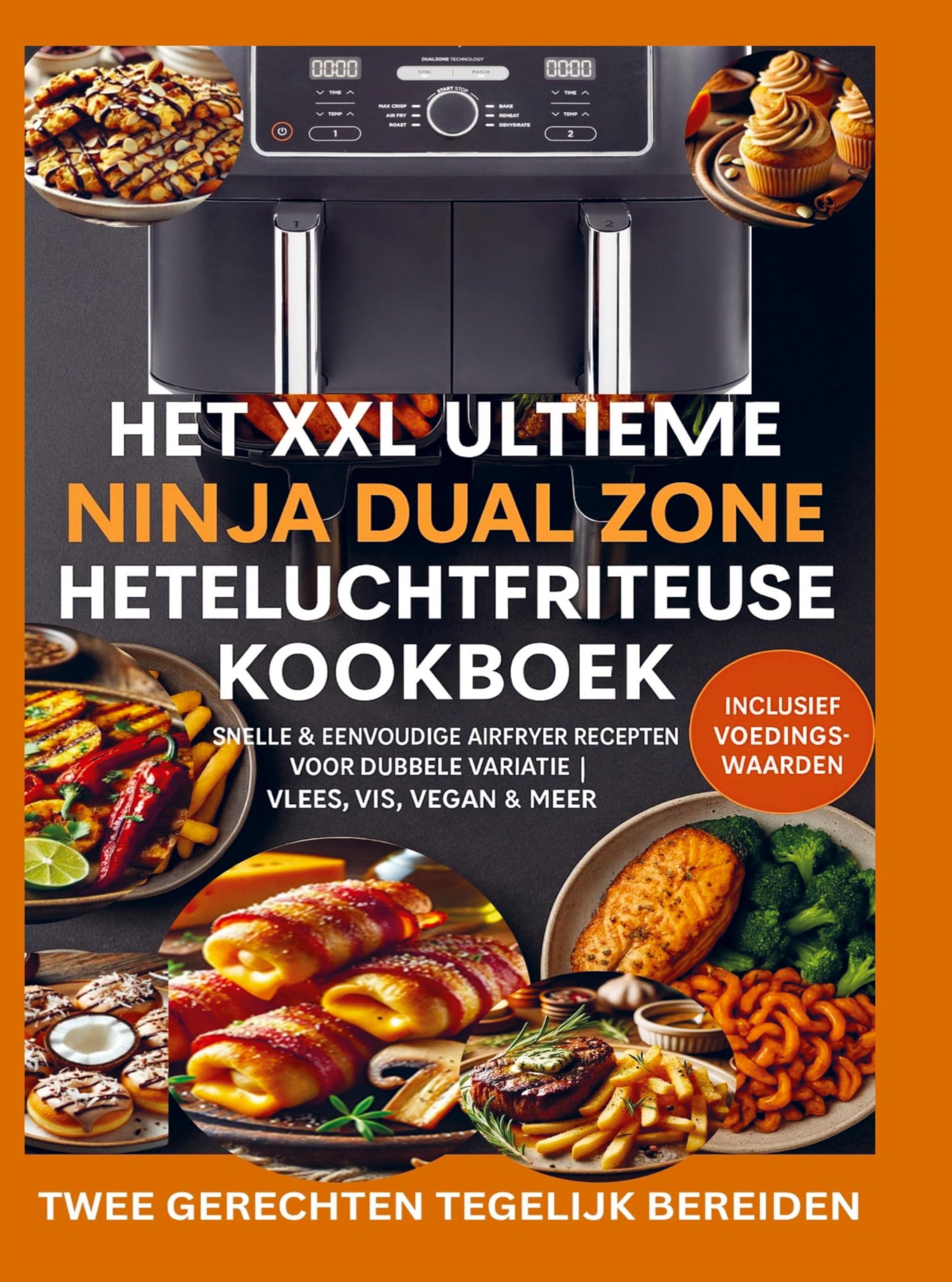 Het XXL Ultieme Ninja Dual Zone Heteluchtfriteuse Kookboek Leisure, Home & Garden