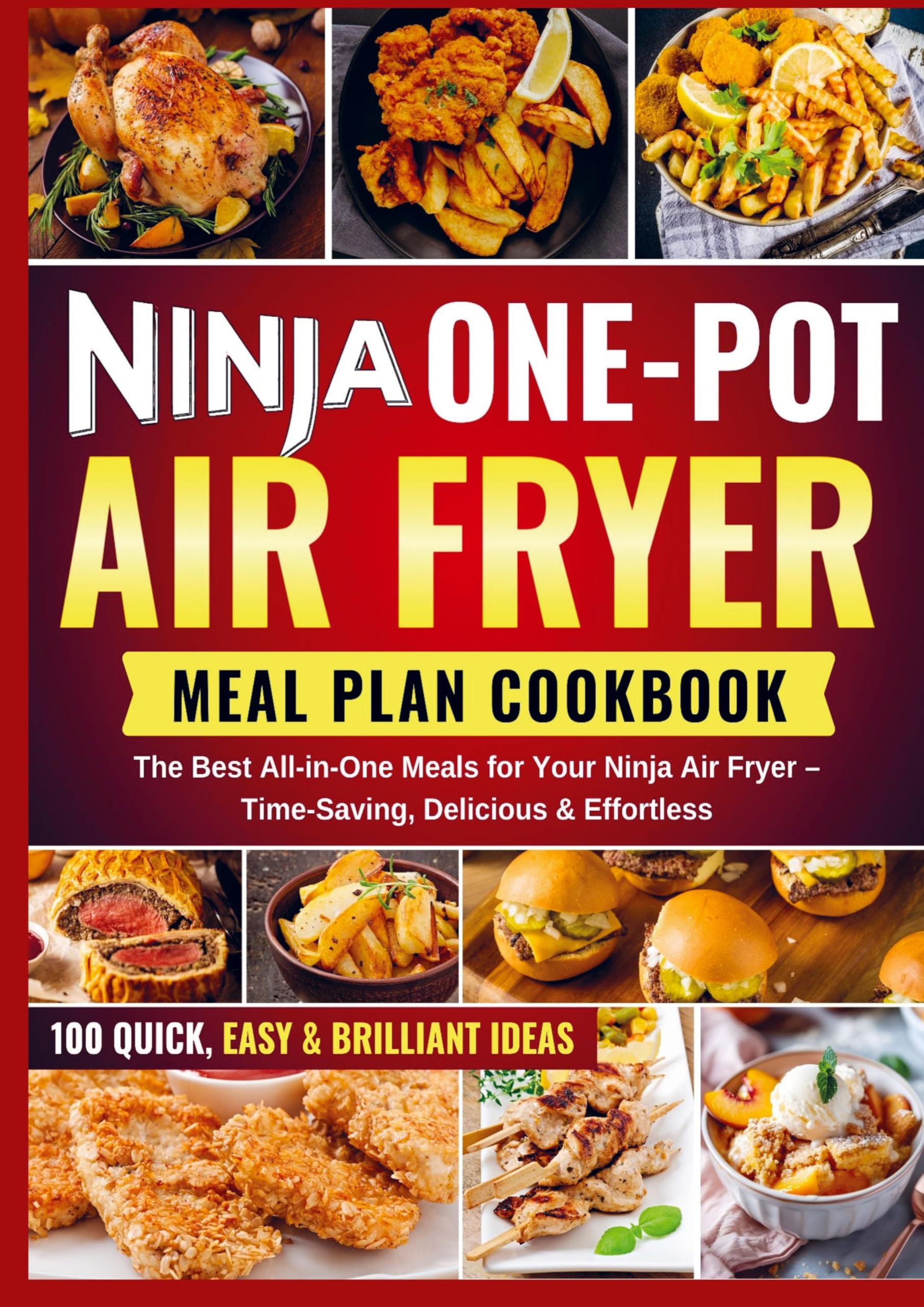 NINJA ONE POT  AIR FRYER  MEAL PLAN COOKBOOK Leisure, Home & Garden