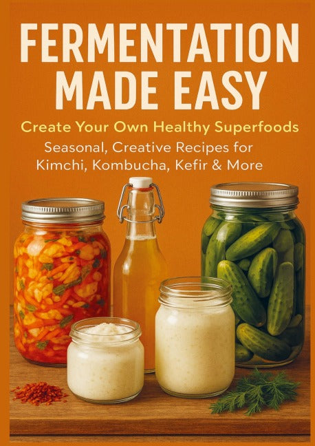 FERMENTATION MADE EASY  Create Your Own Healthy Superfoods: Seasonal, Creative Recipes for Kimchi, Kombucha, Kefir & More Leisure, Home & Garden