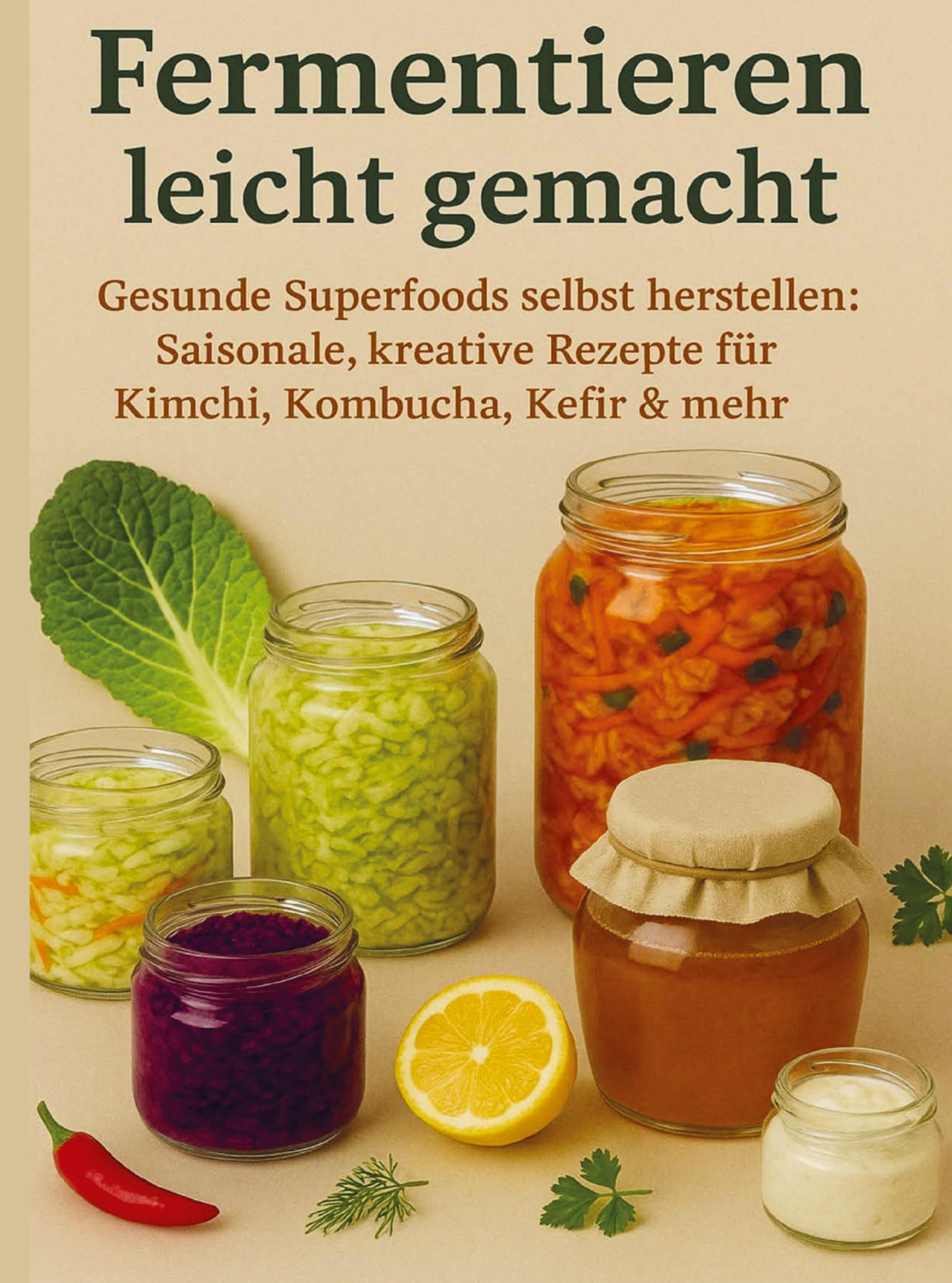 Fermentieren leicht gemacht Gesunde Superfoods selbst herstellen: Saisonale, kreative Rezepte für Kimchi, Kombucha, Kefir & mehr Leisure, Home & Garden
