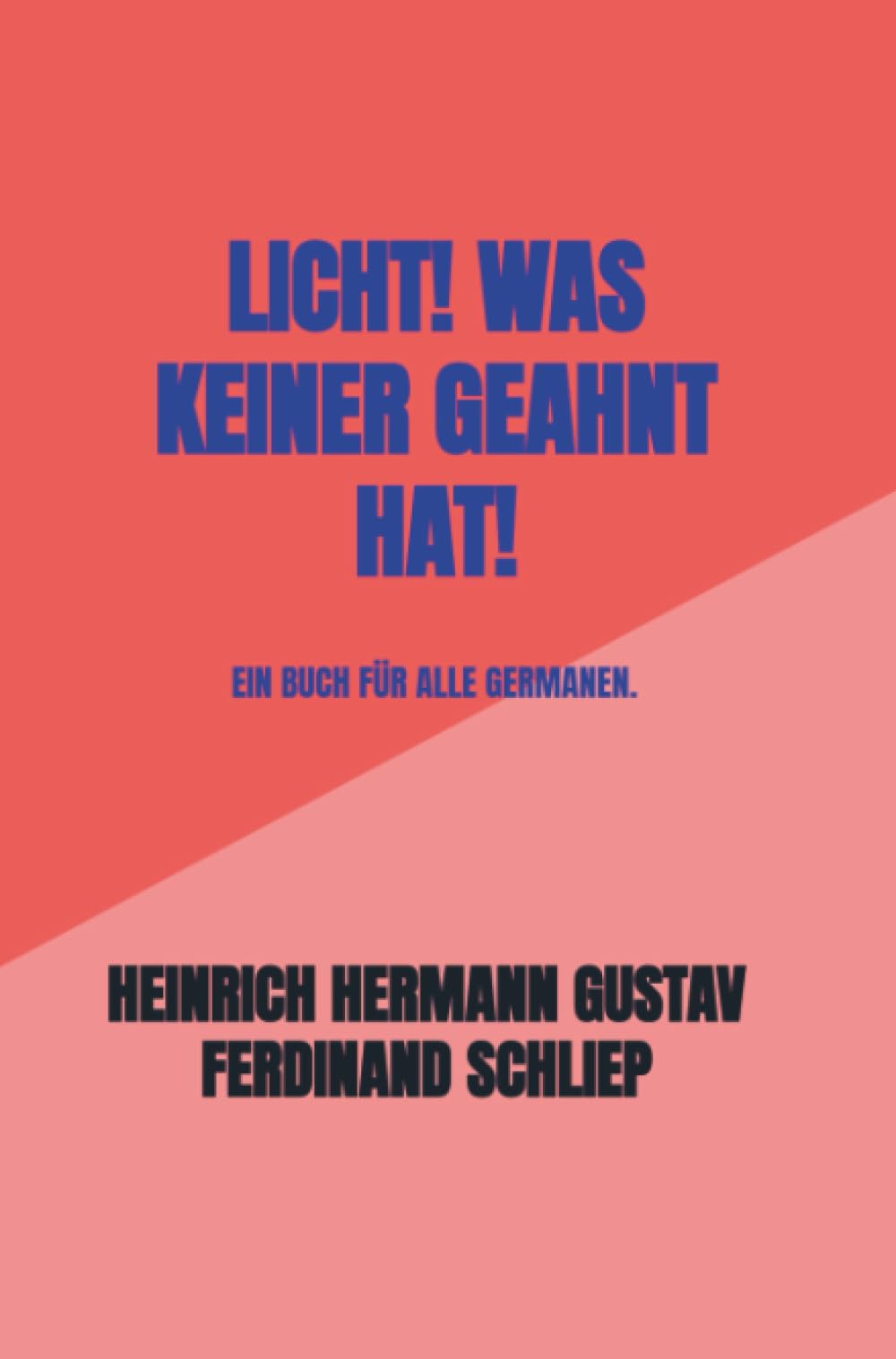 Licht! Was keiner geahnt hat! book