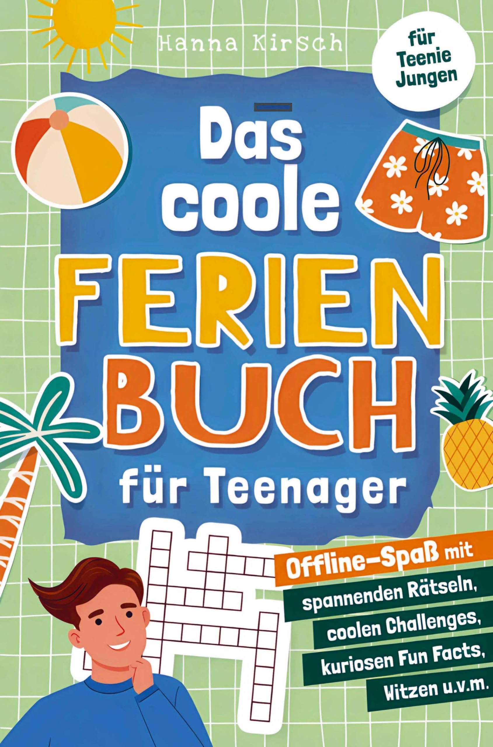Das coole Ferienbuch für Teenager-Jungen Children's books