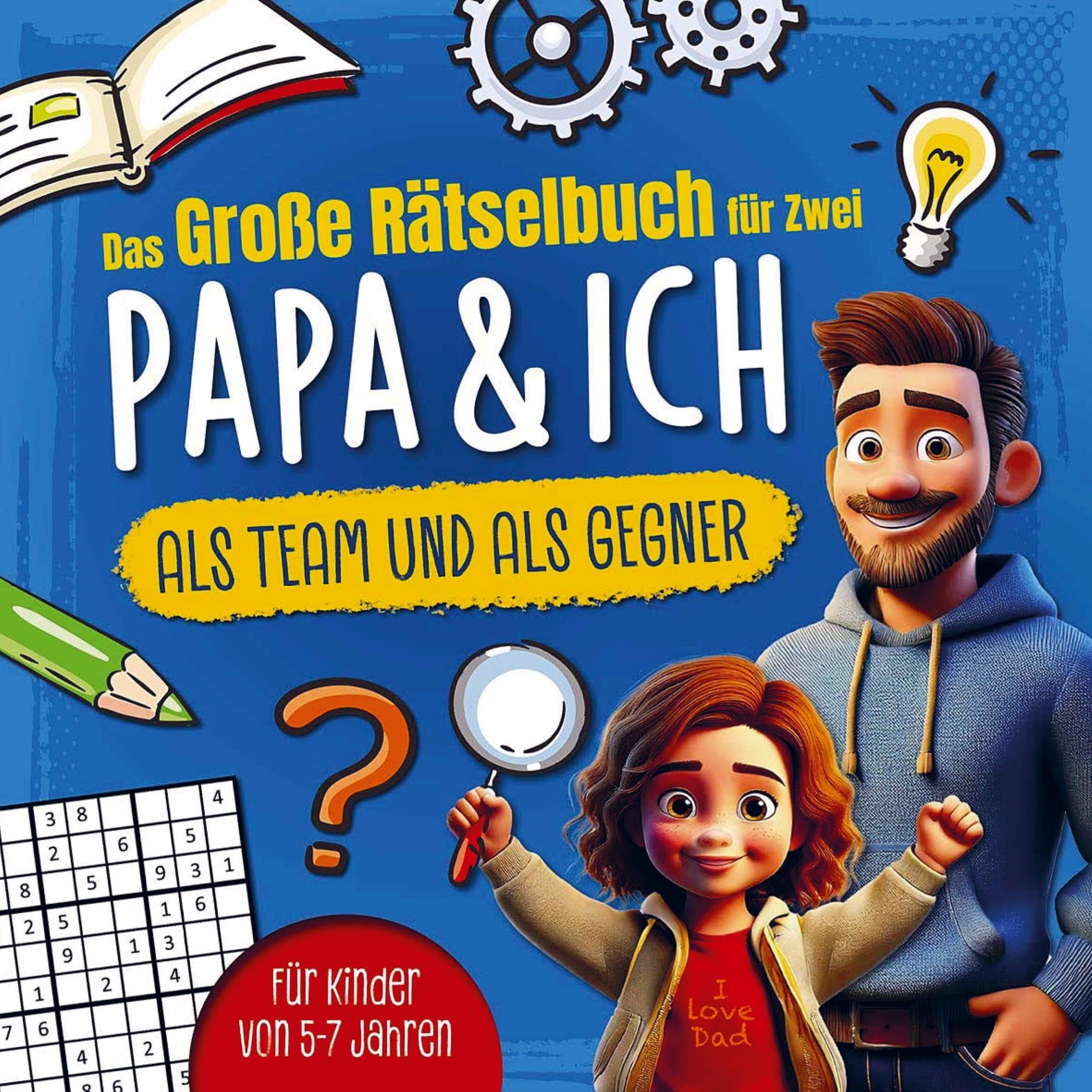 Das große Rätselbuch für Zwei. Papa & ich, als Team & als Gegner Children's books