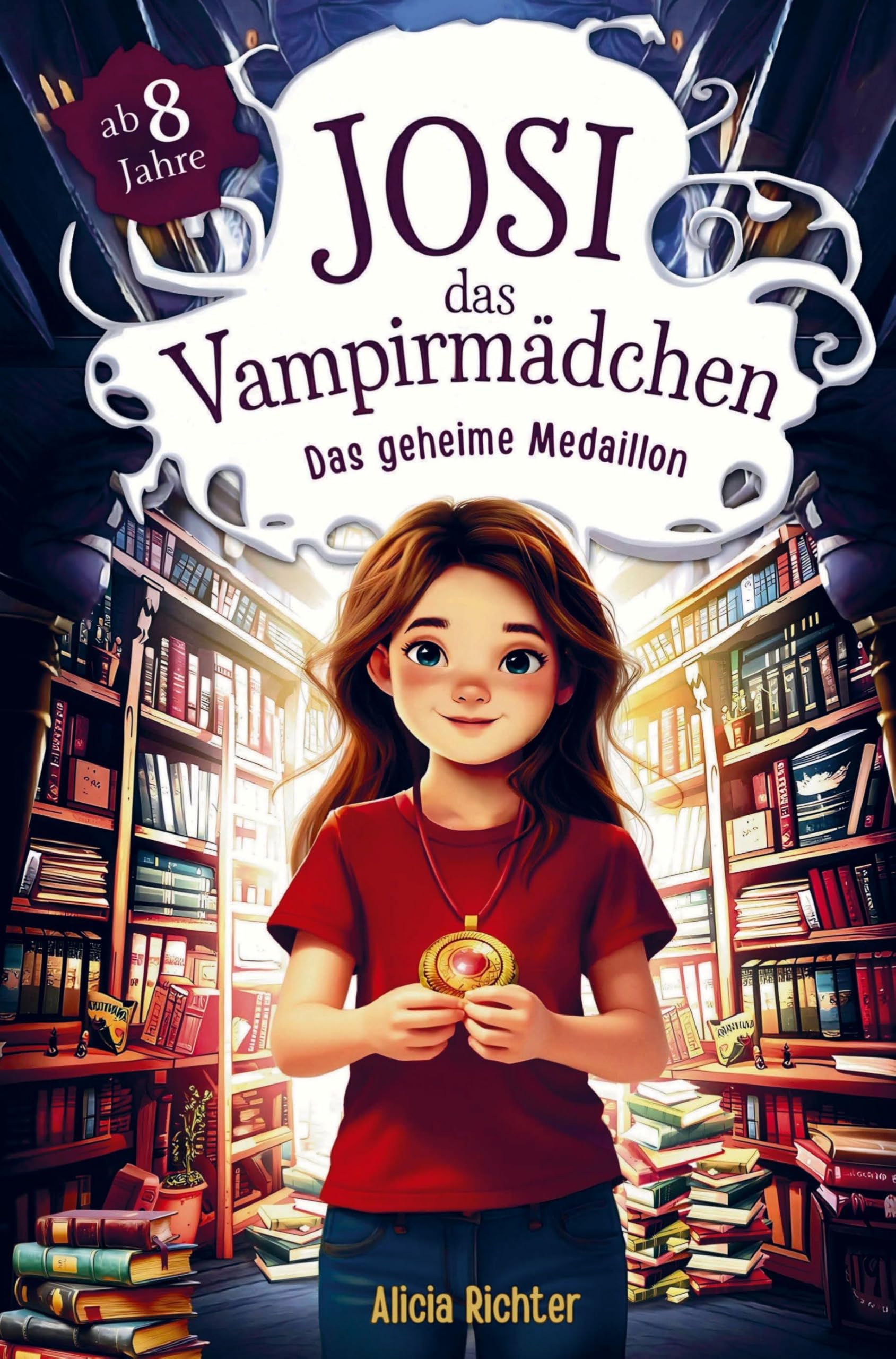 Josi  das Vampirmädchen - Ein spannendes Kinderbuch ab 8 Jahren über Mut, Freundschaft und die Kraft, anders zu sein (Große Schrift für Erstleser) Children's books