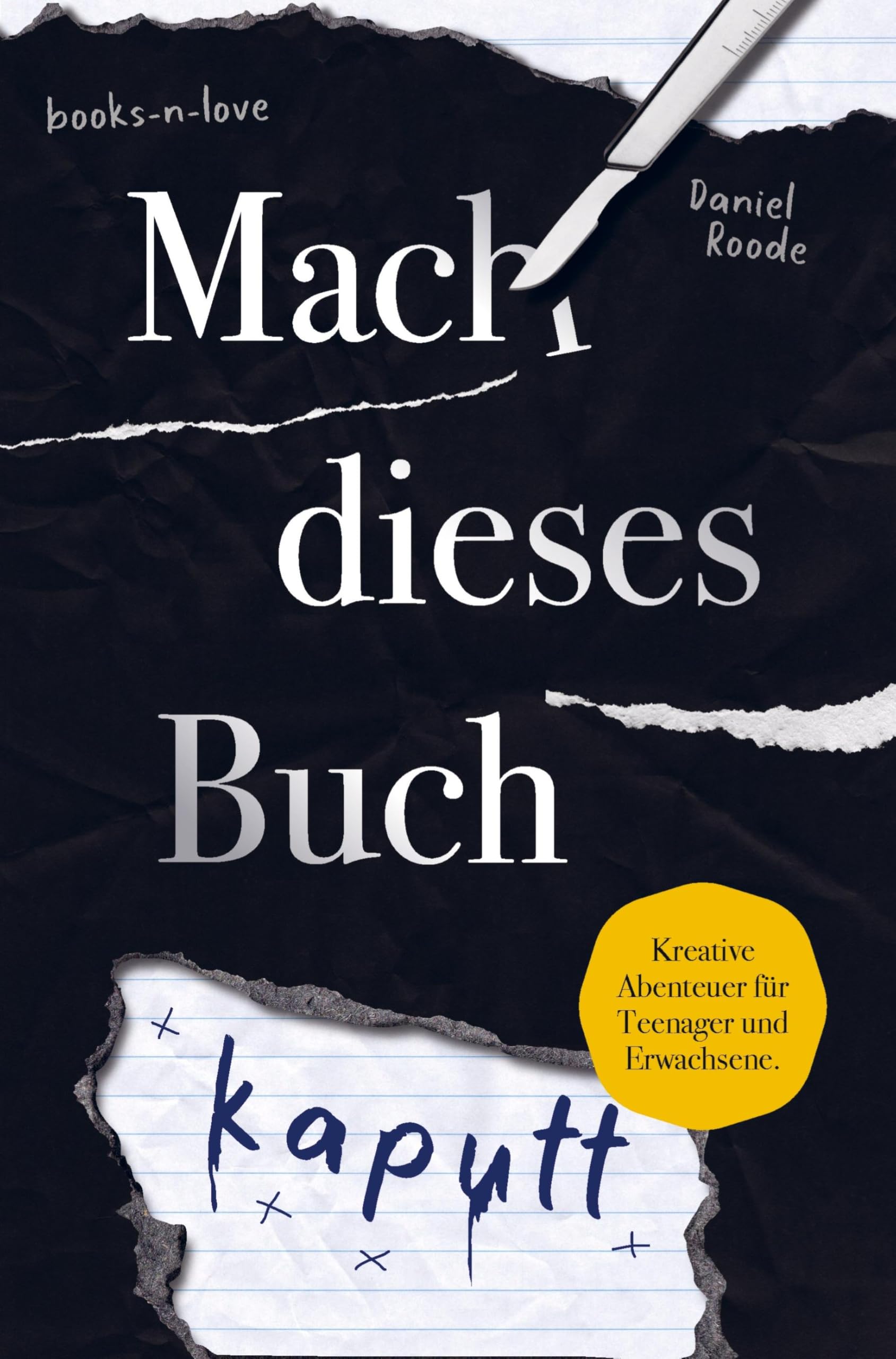Mach dieses Buch kaputt. Kreative Aufgaben für Teenager und Erwachsene Film, Art & Culture