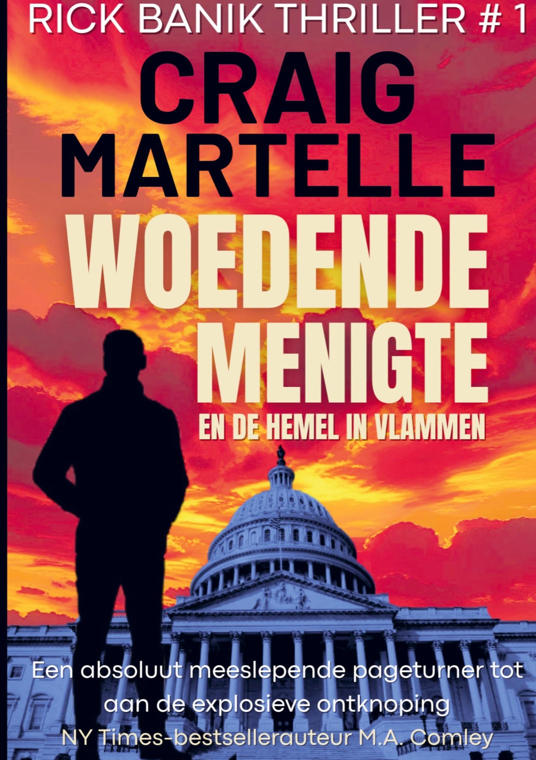 Woedende menigte en de hemel in vlammen Action & Adventure