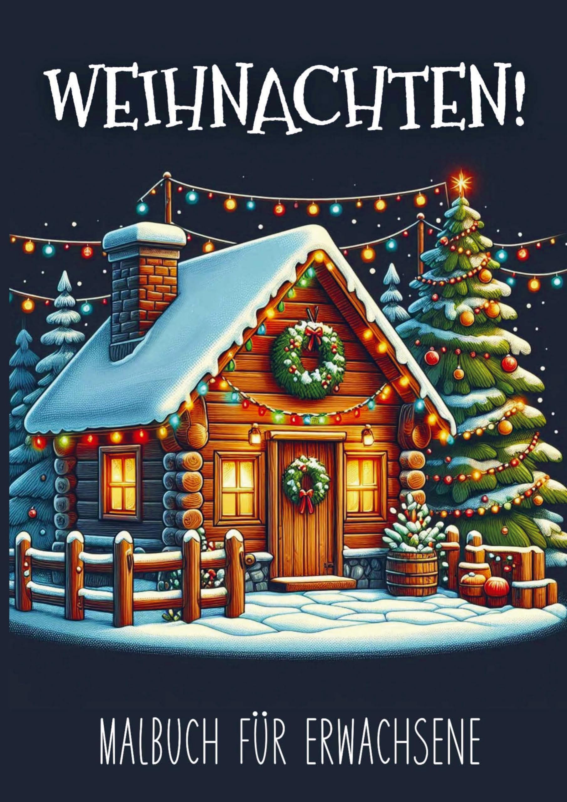 Malbuch für Erwachsene - Weihnachten! Arts & Music