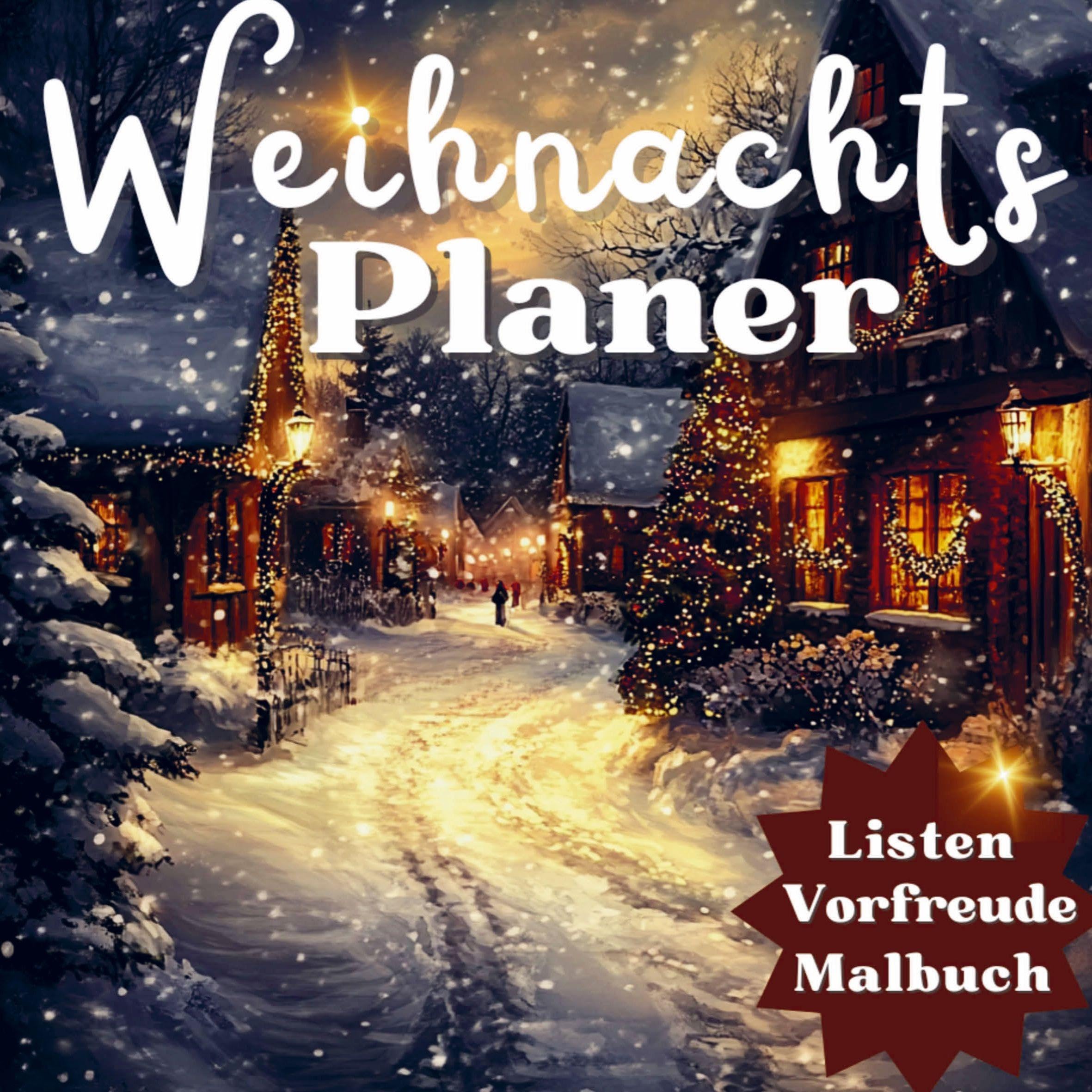 Mein Weihnachts-Vorfreude-Buch: Weihnachtsplaner und Geschenkbuch für alle, die frühzeitig in die festliche Stimmung eintauchen möchten. Film, Art & Culture