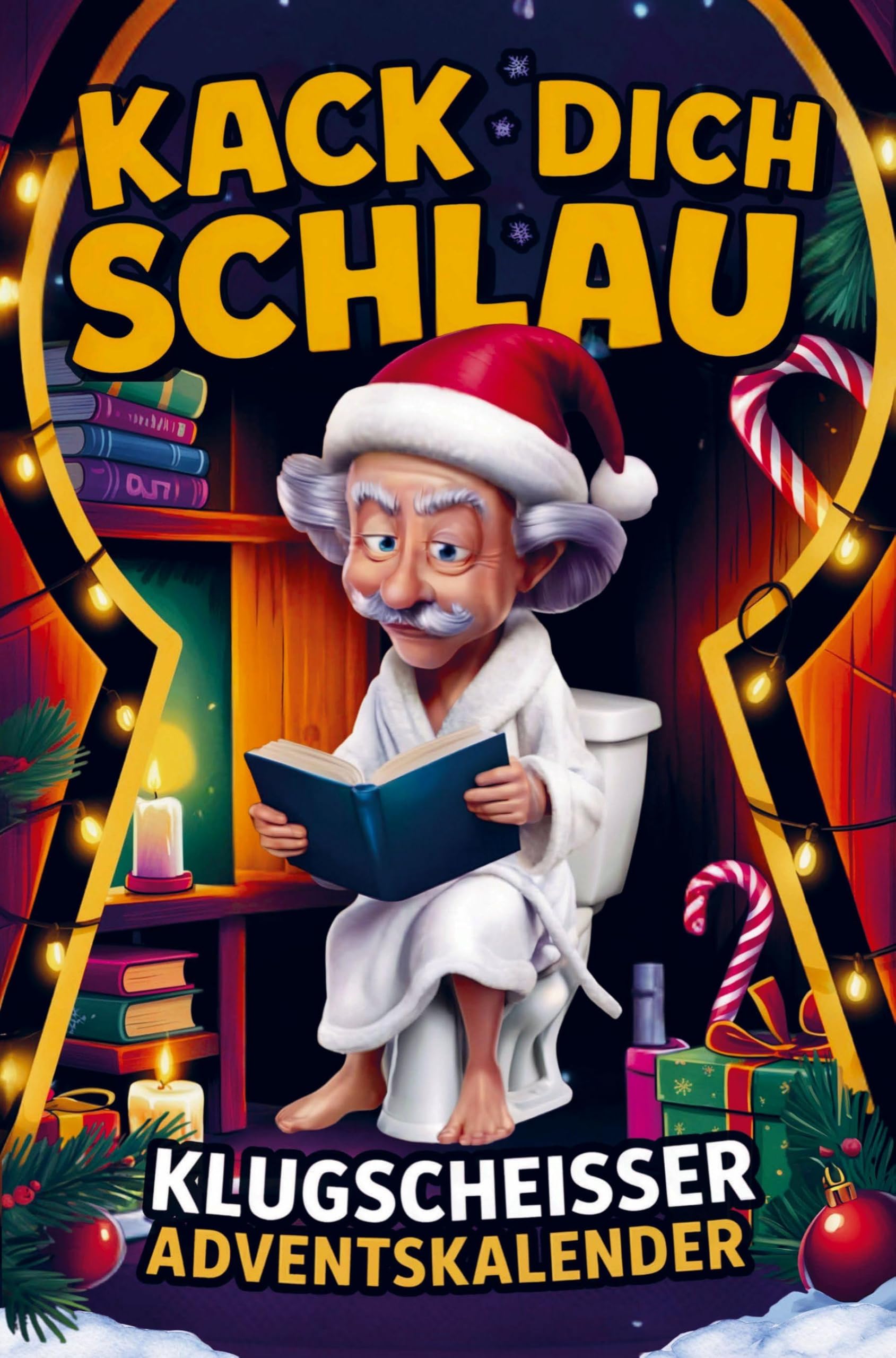 Kack dich schlau! Adventskalender - 24 Tage ultimatives Klugscheißer-Wissen fürs stille Örtchen book