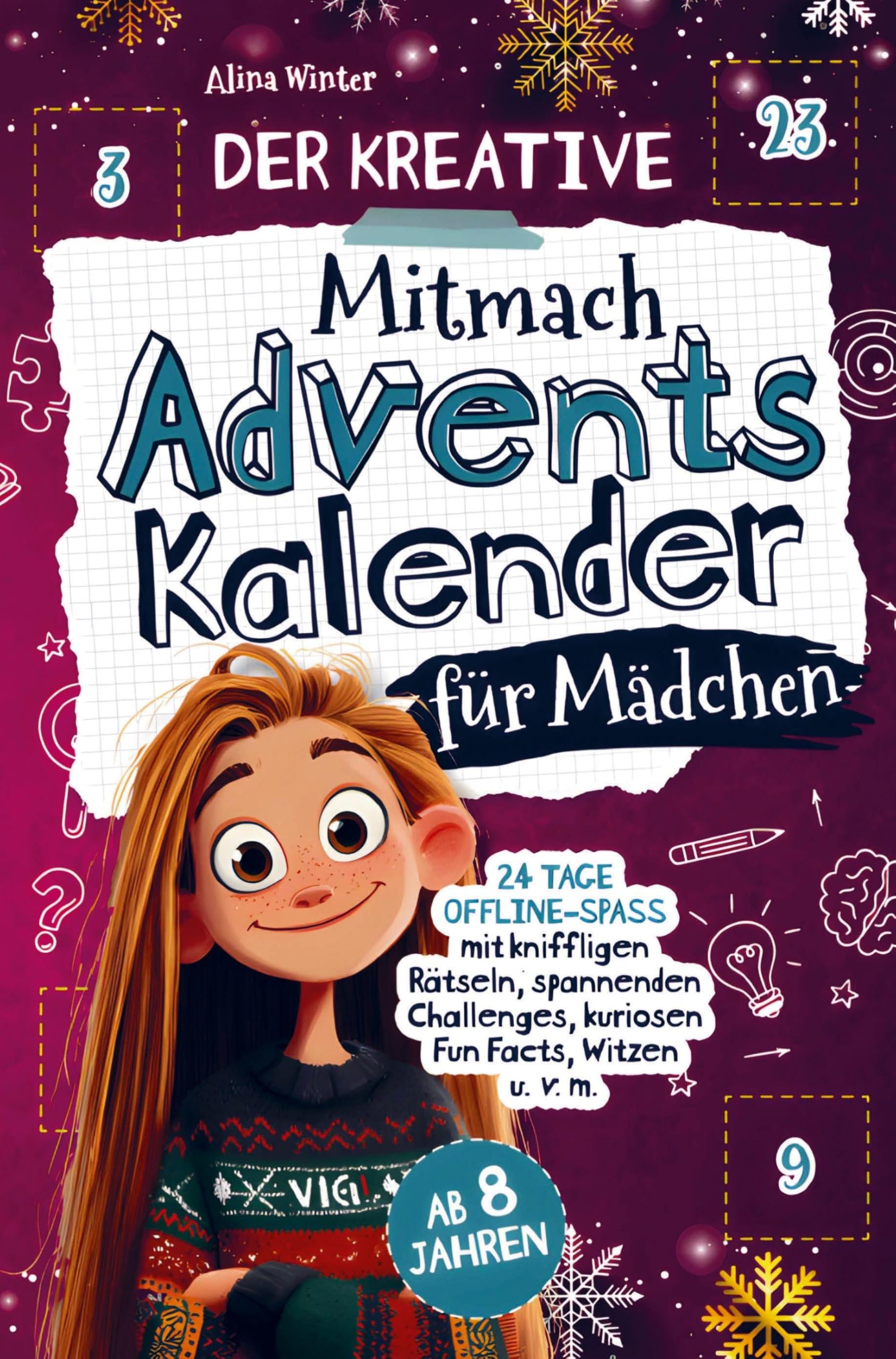 Der kreative Mitmach-Adventskalender für Mädchen Children's books