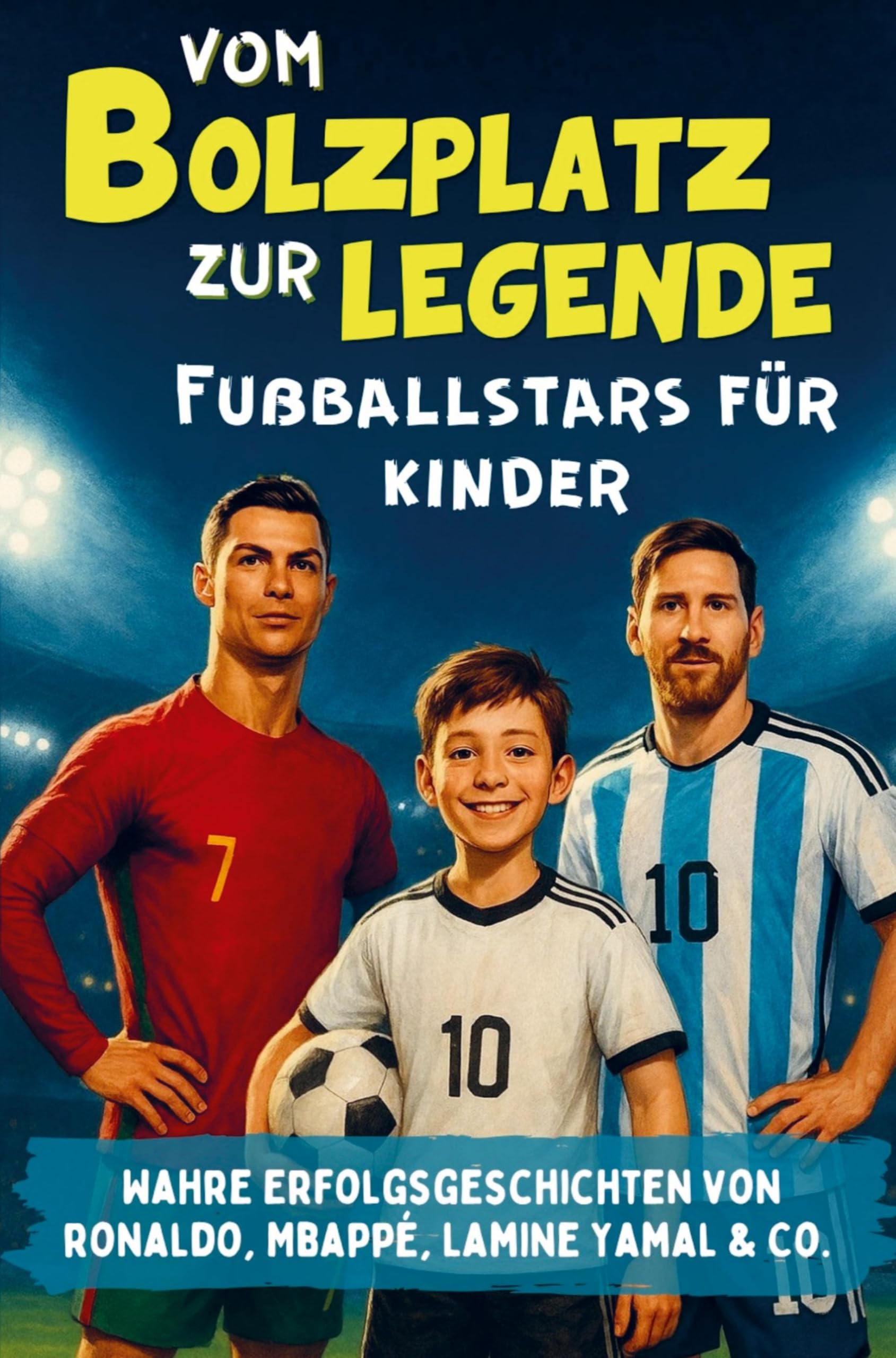 Vom Bolzplatz zur Legende - Fußballstars für Kinder Children's books
