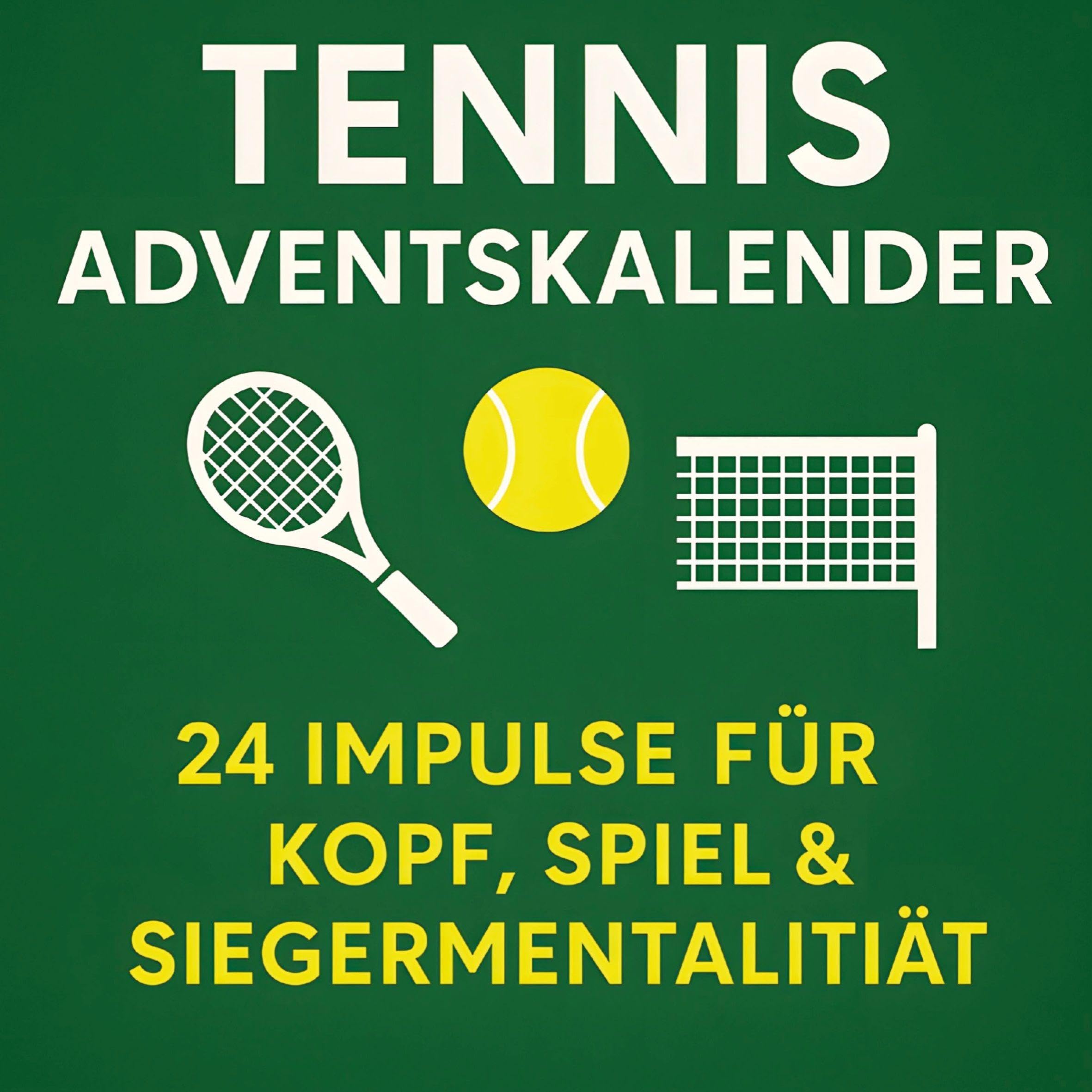 Tennis Adventskalender | 24 Impulse für Kopf, Spiel und Siegermentalität Leisure & Fun
