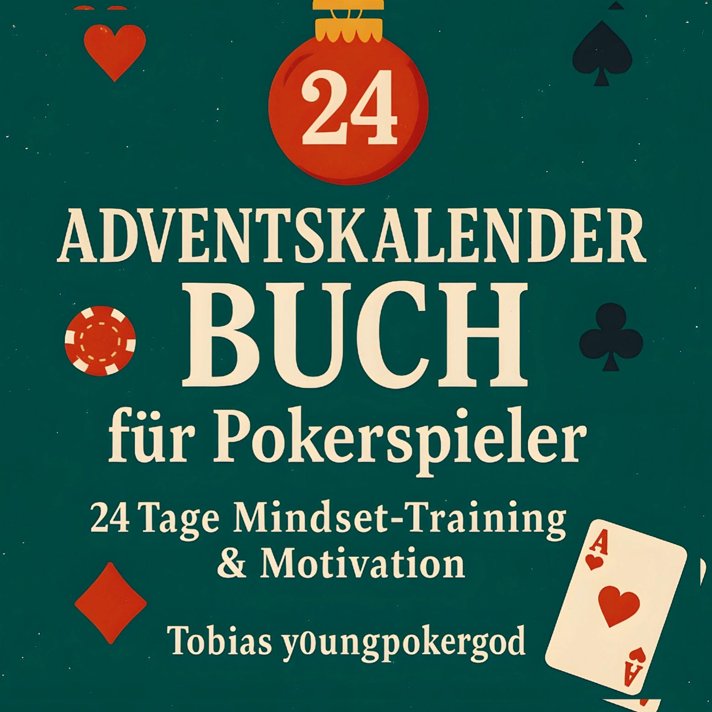 Adventskalender Buch für Pokerspieler Leisure & Fun