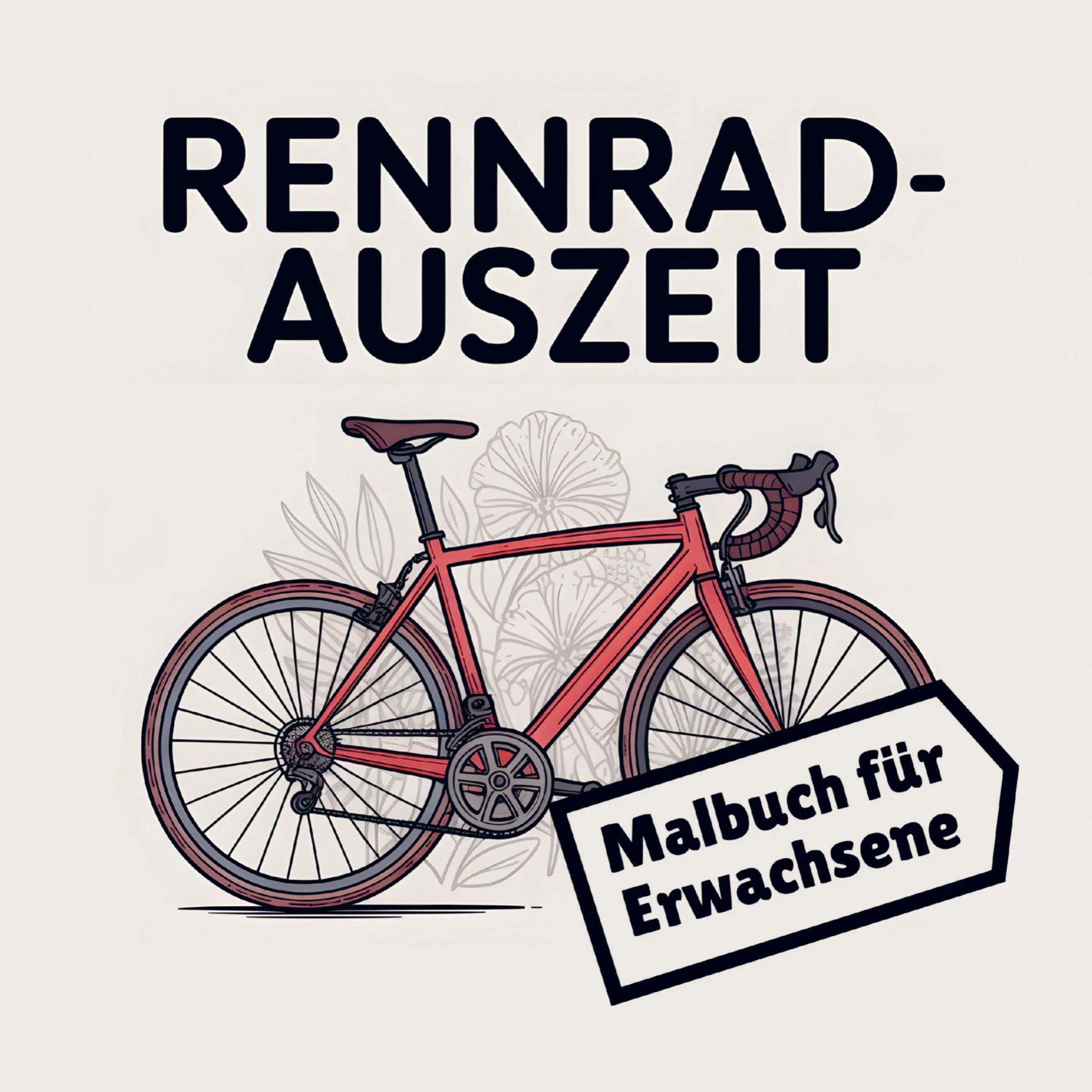 Rennrad Auszeit - Malbuch für Erwachsene Leisure, Home & Garden