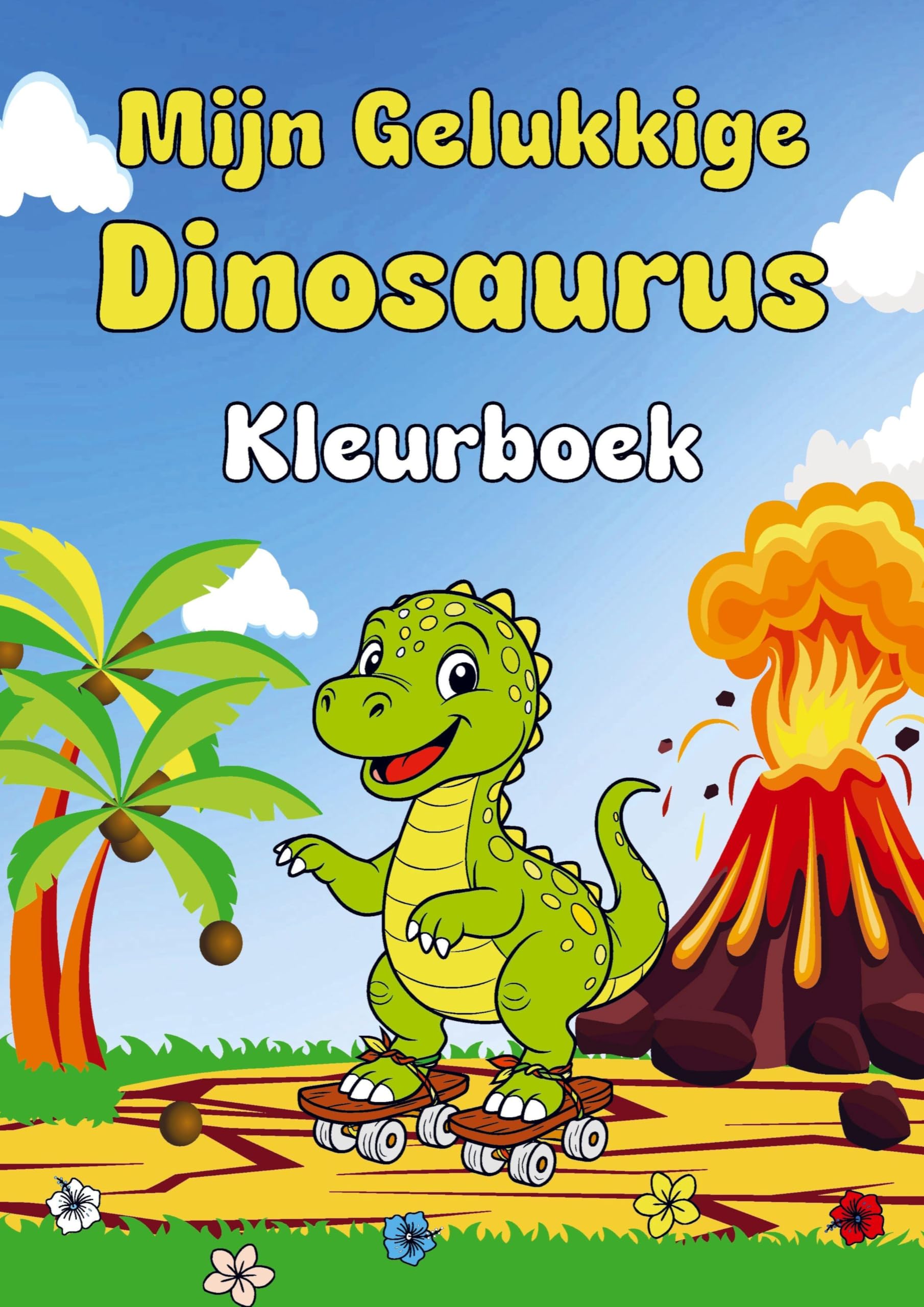 Mijn Gelukkige Dinosaurus Kleurboek Novels & Short Stories