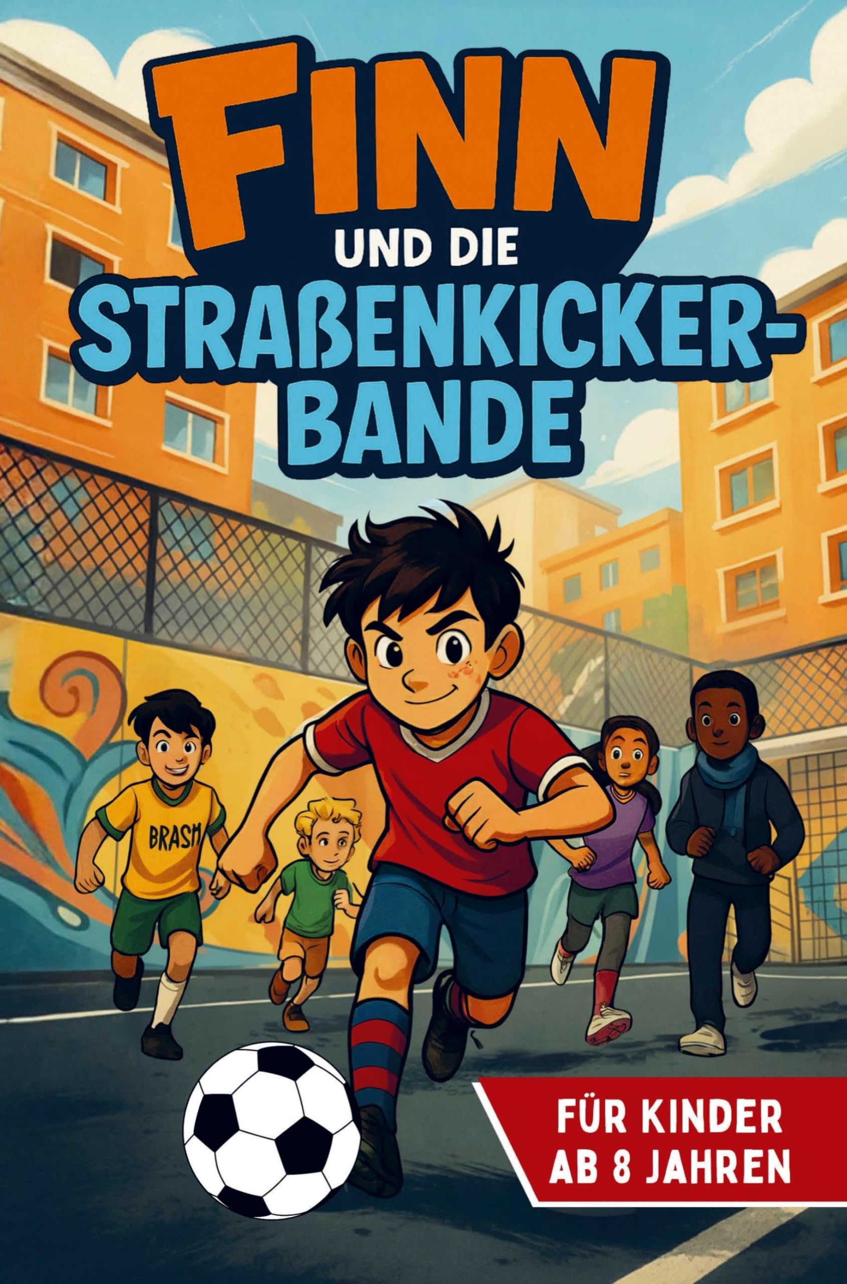 Finn und die Straßenkicker-Bande Ein Fußballabenteuer voller Mut, Freundschaft und Zusammenhalt - für Kinder ab 8 Jahren Novels & Short Stories