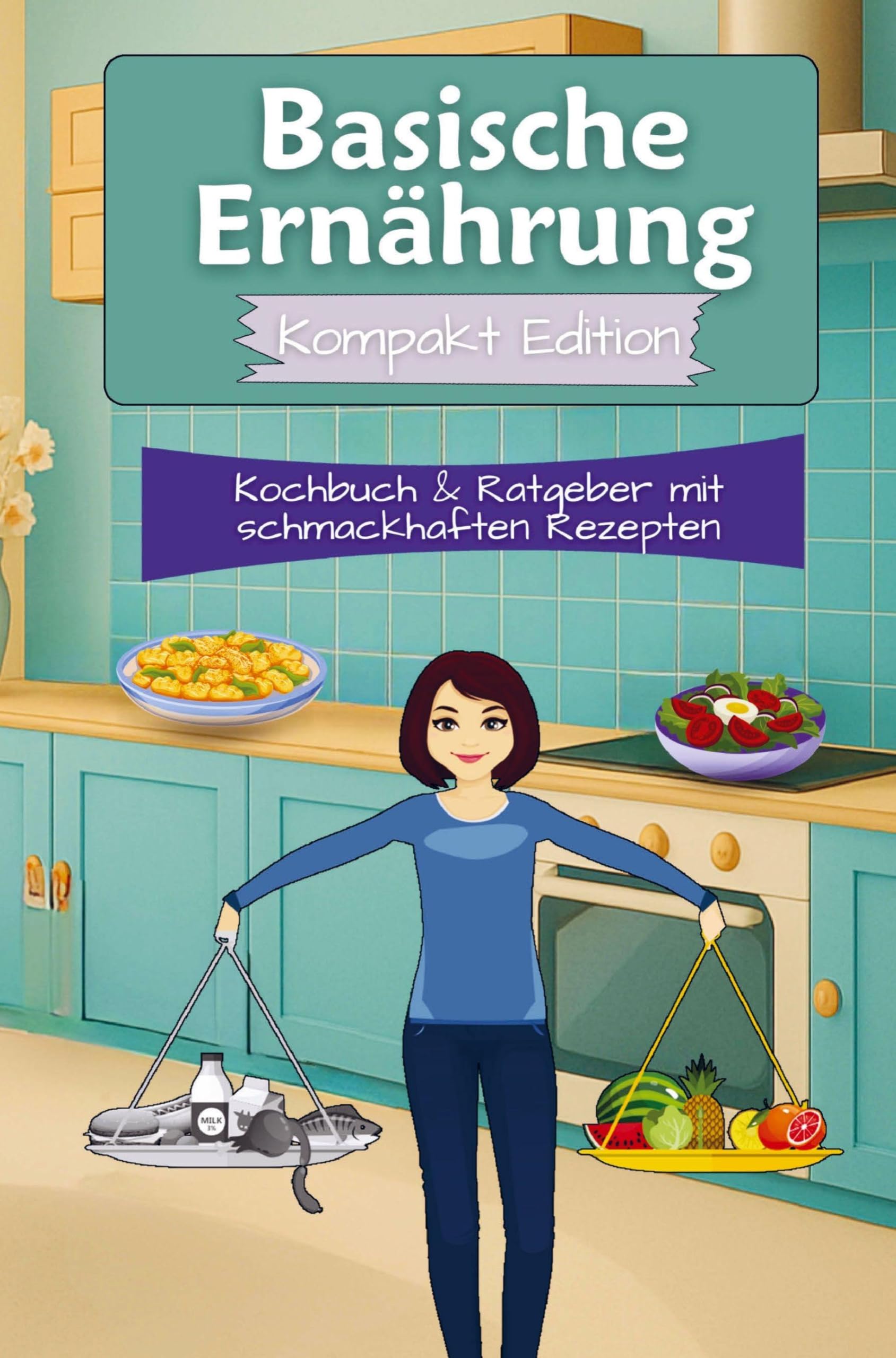 Basische Ernährung Kochbuch & Ratgeber mit schmackhaften Rezepten - Kompakt Edition - Leisure, Home & Garden