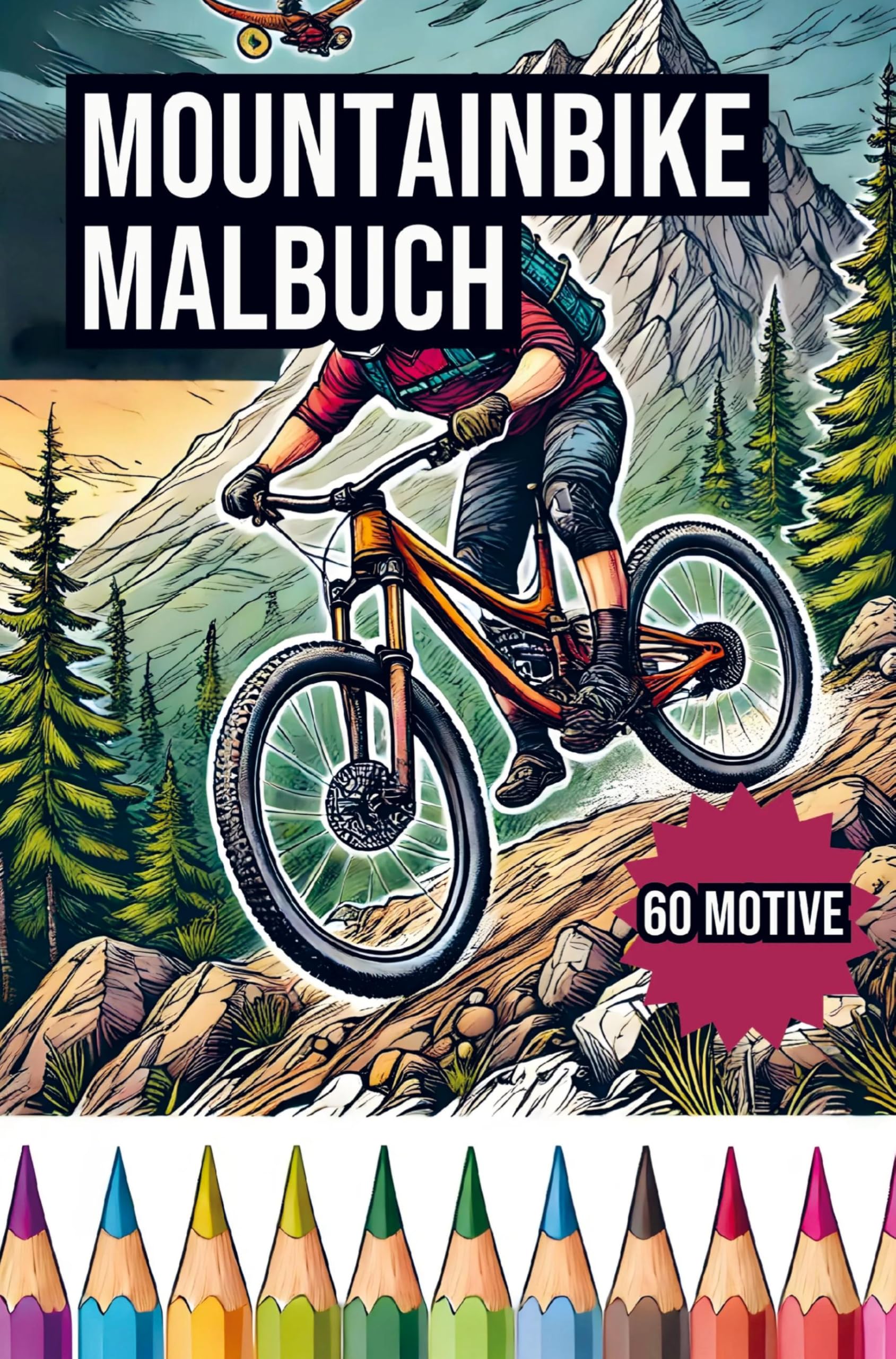 Mountainbike Malbuch Arts & Music