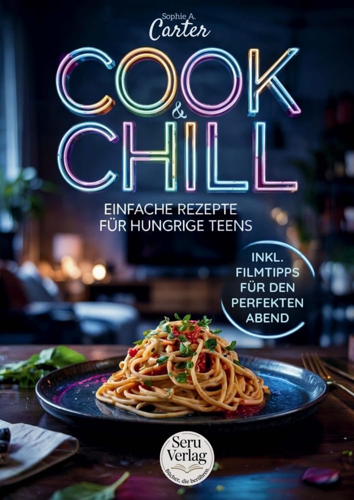 Kochbuch für Teenager - Cook & Chill, das perfekte Geschenk für Teenager: 90 leckere Rezepte inklusive aktueller Filmtipps mit den beliebtesten ... farbig illustriert im großen Geschenkformat Leisure, Home & Garden