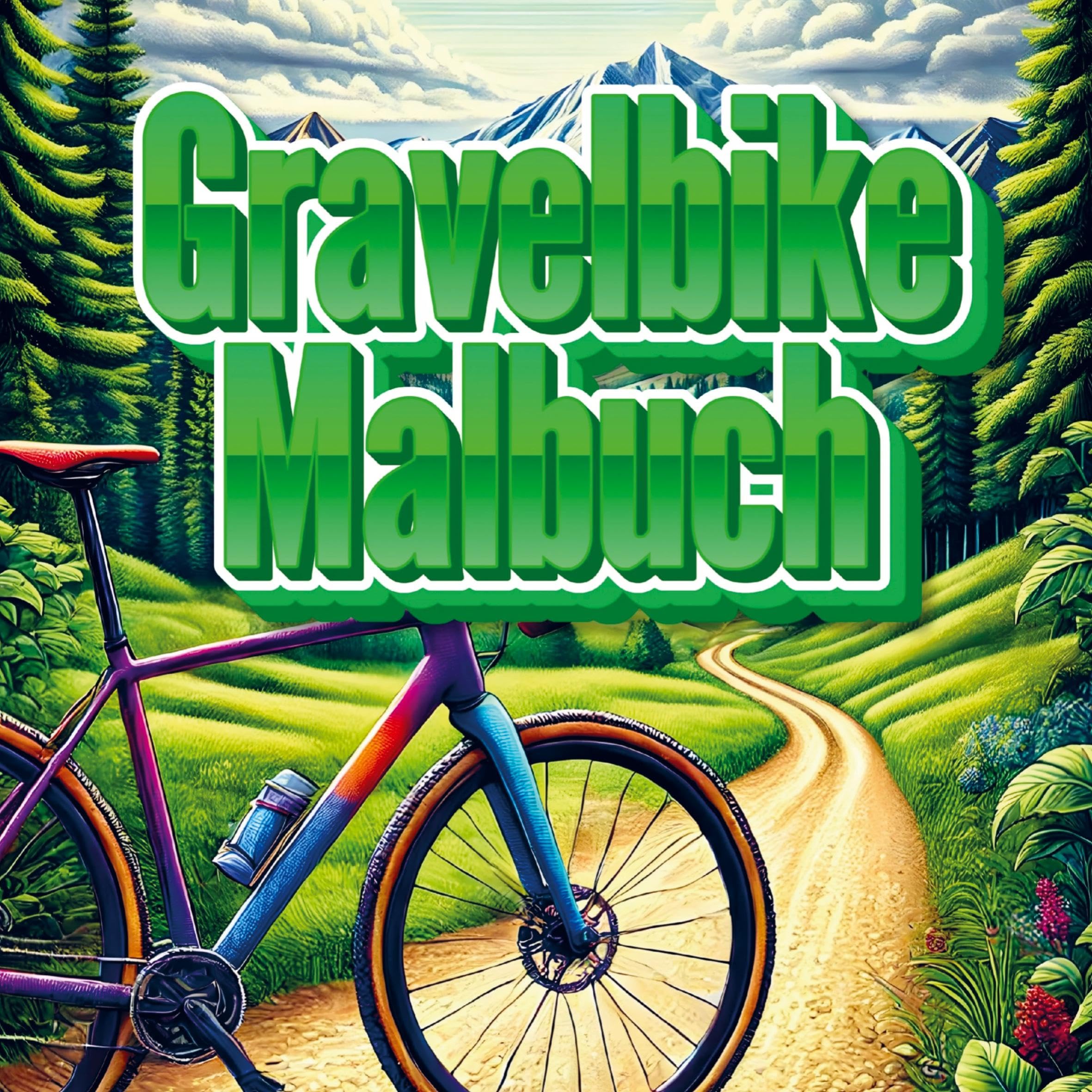 Gravelbike Malbuch Travel