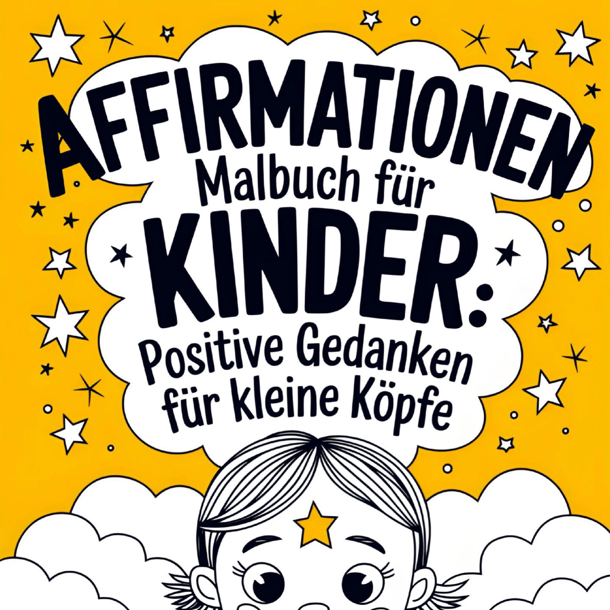Affirmationen Malbuch für Kinder Children's books