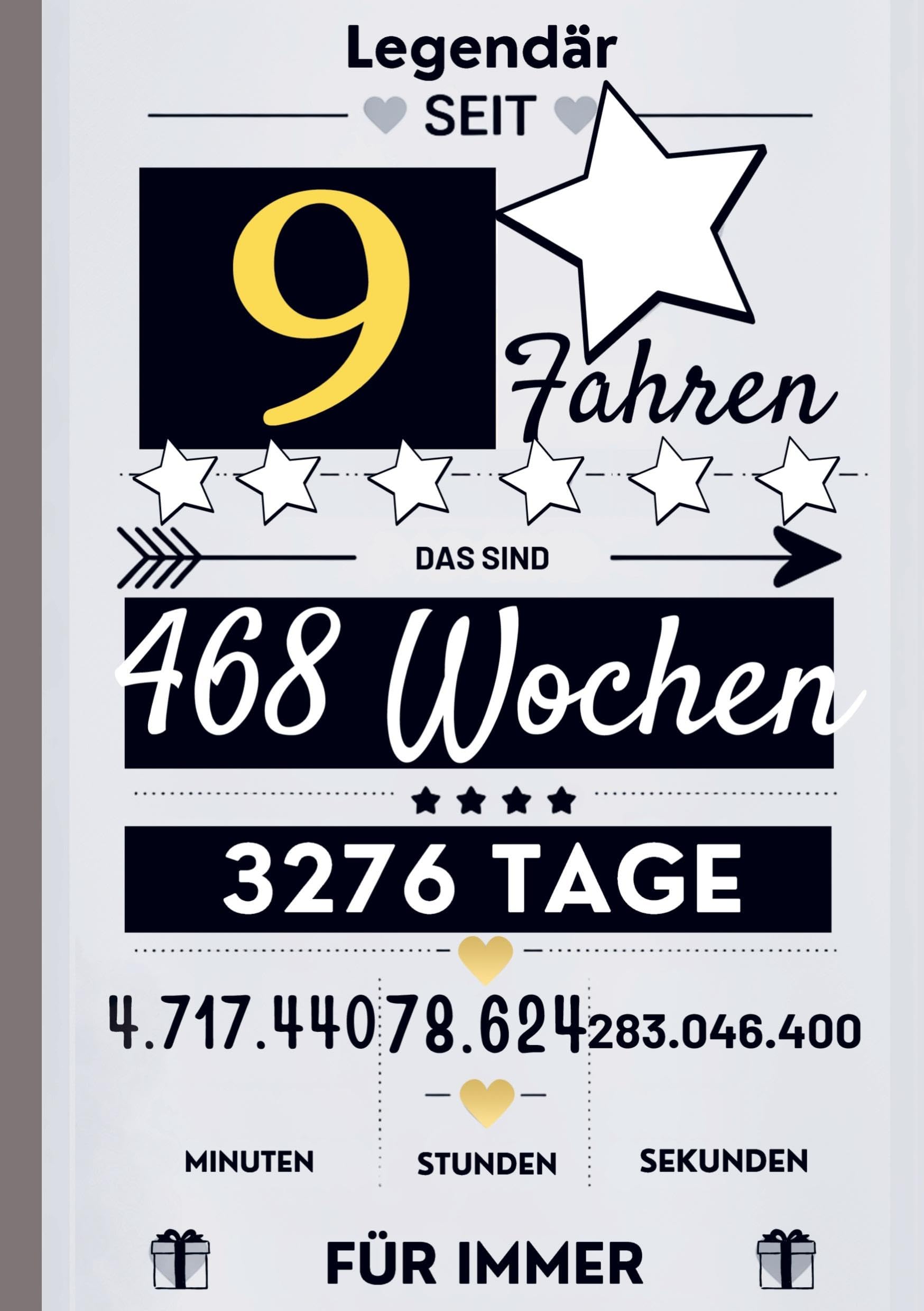 Notizbuch für Jungen 9 Jahre- Geburtstagsgeschenk für 9 jährige Jungen Humour & Satire