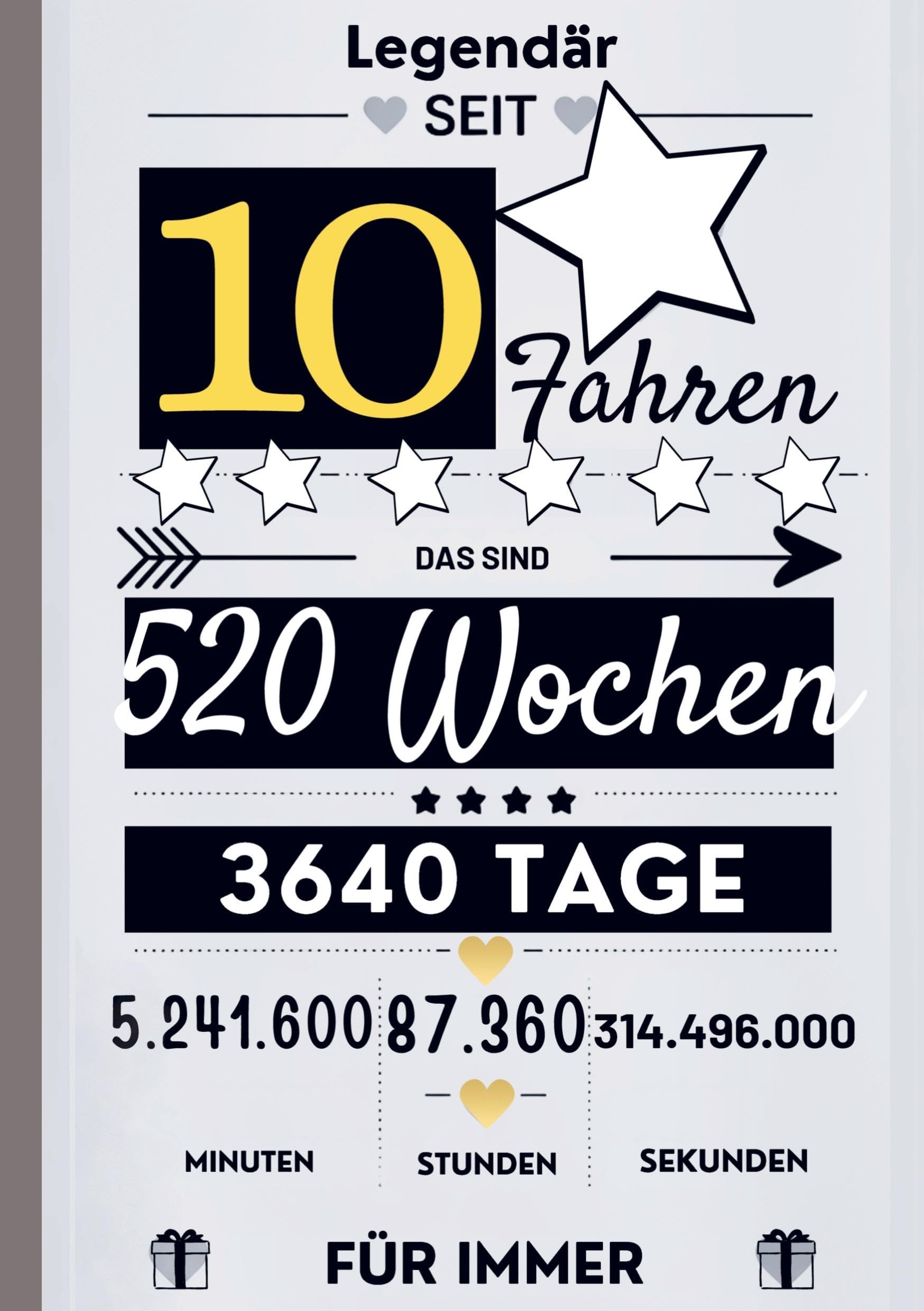 Notizbuch für Jungen 10 Jahre- Geburtstagsgeschenk für 10 jährige Jungen Humour & Satire