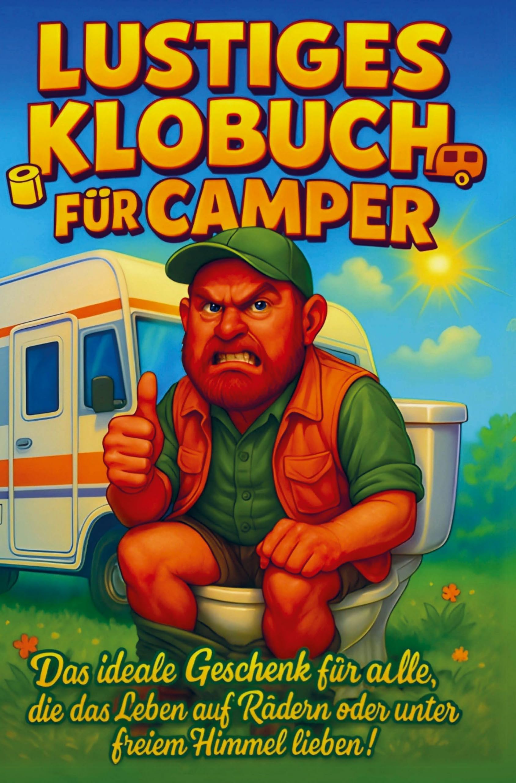 Lustiges Klobuch für Camper Humour & Satire