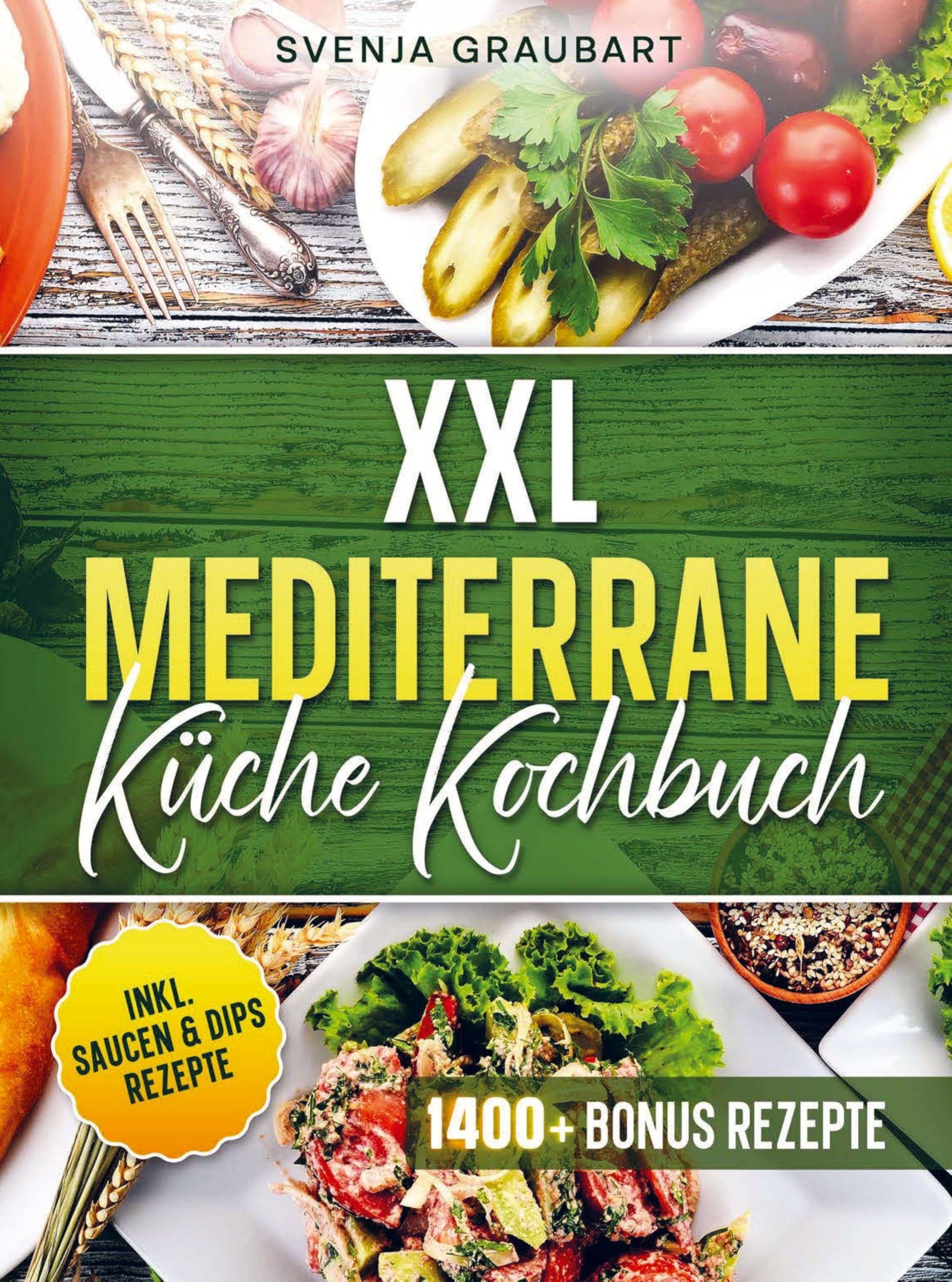 XXL Mediterrane Küche Kochbuch Leisure, Home & Garden