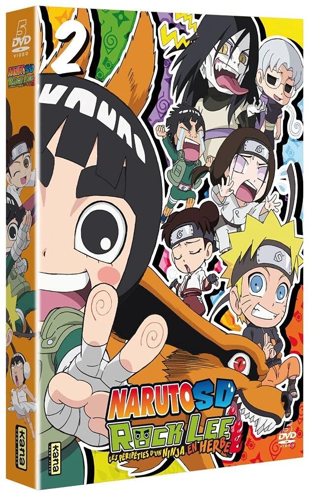 Naruto SD Rock Lee : Les péripéties d'un ninja en herbe - Vol. 2 dvd