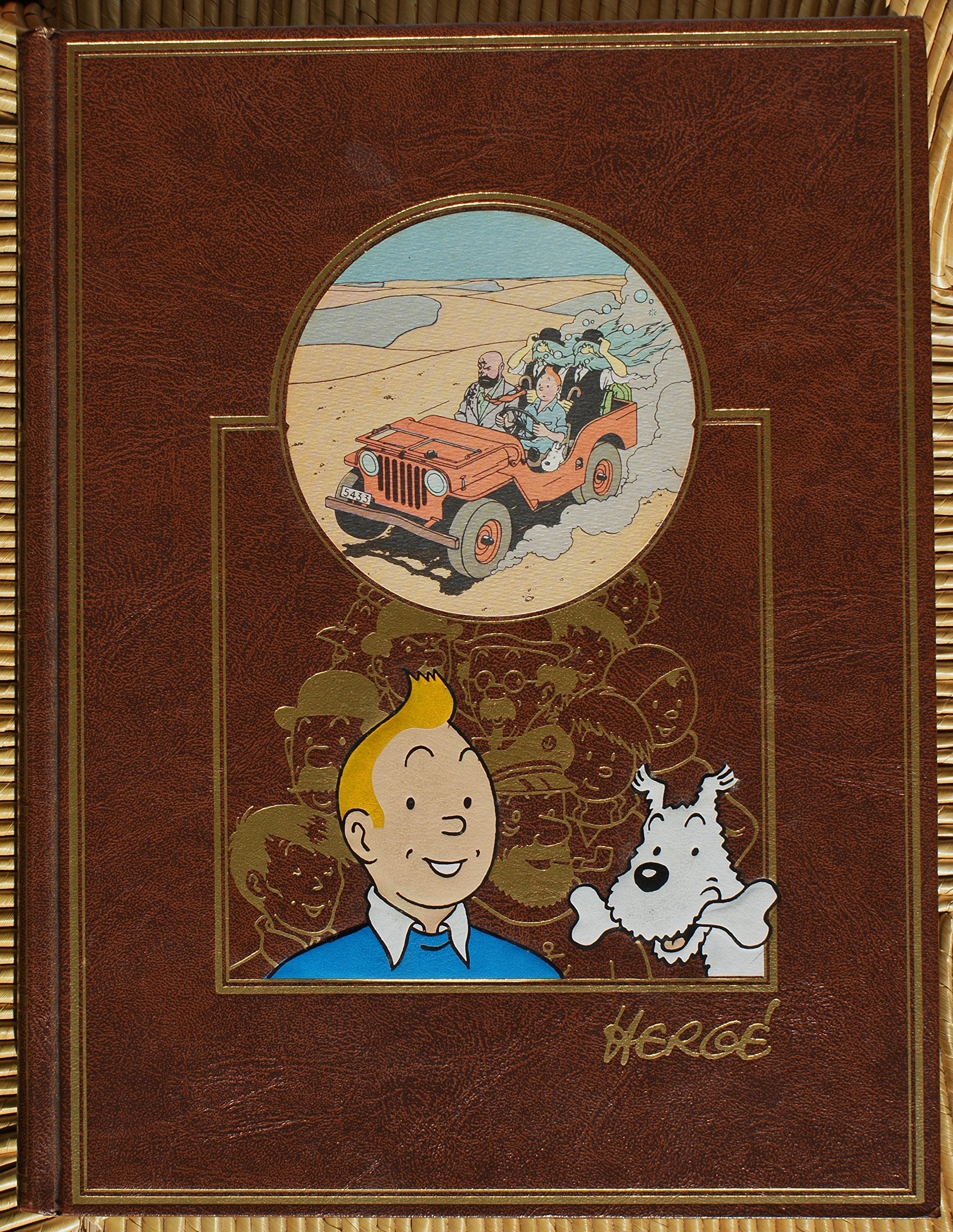 Tintin Les Sept Boules de cristal, Le temple du soleil, Au pays de l'or noir, Quick et Fupke (V) book