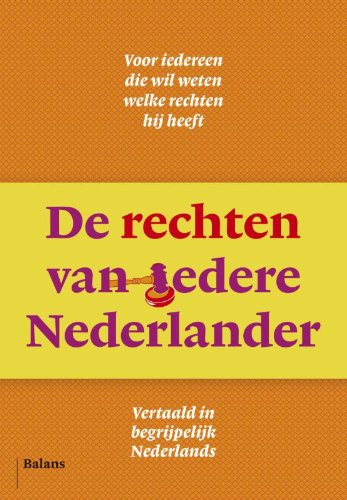 De rechten van iedere Nederlander book
