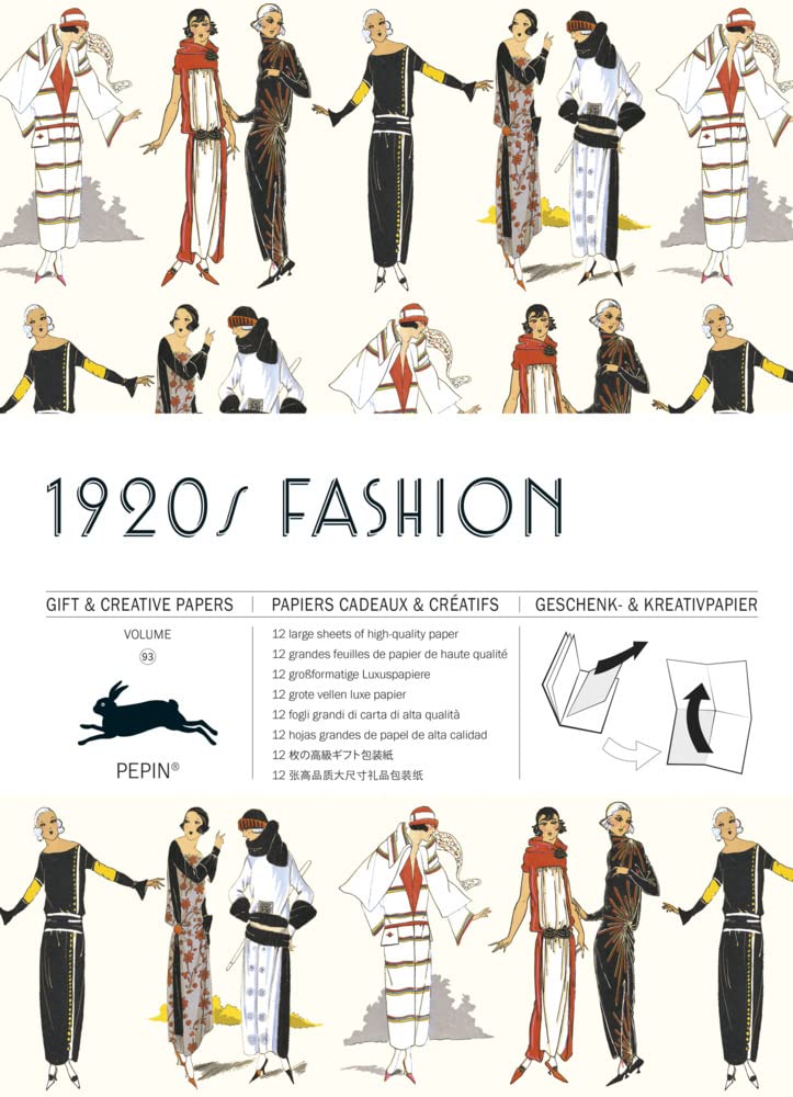 1920s Fashion: Gift & Creative Paper Book Vol. 93 (Gift & Creative Paper Book, 93) (Gift & creative papers, 93) Film, Art & Culture
