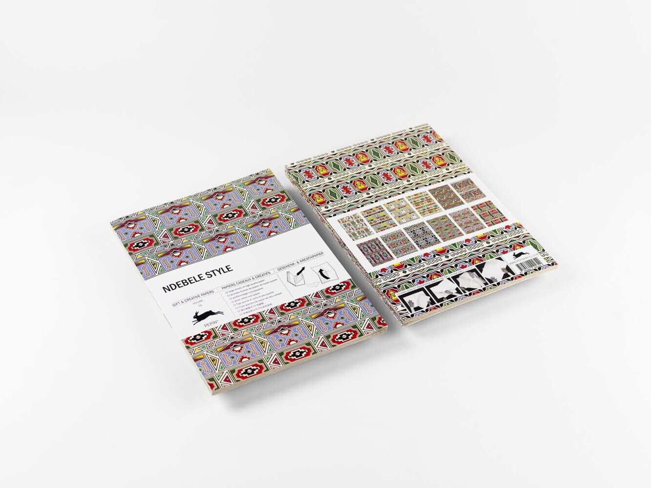 Ndebele Style: Gift & Creative Paper Book Vol. 110 (Gift & creative papers, 110) Film, Art & Culture