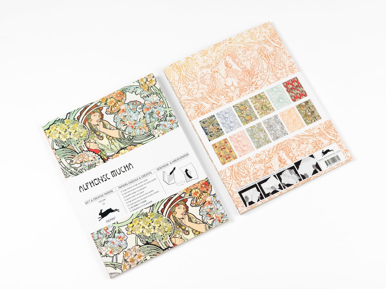 Alphonse Mucha: Gift & Creative Paper Book Vol. 114 (Gift & creative papers) Film, Art & Culture
