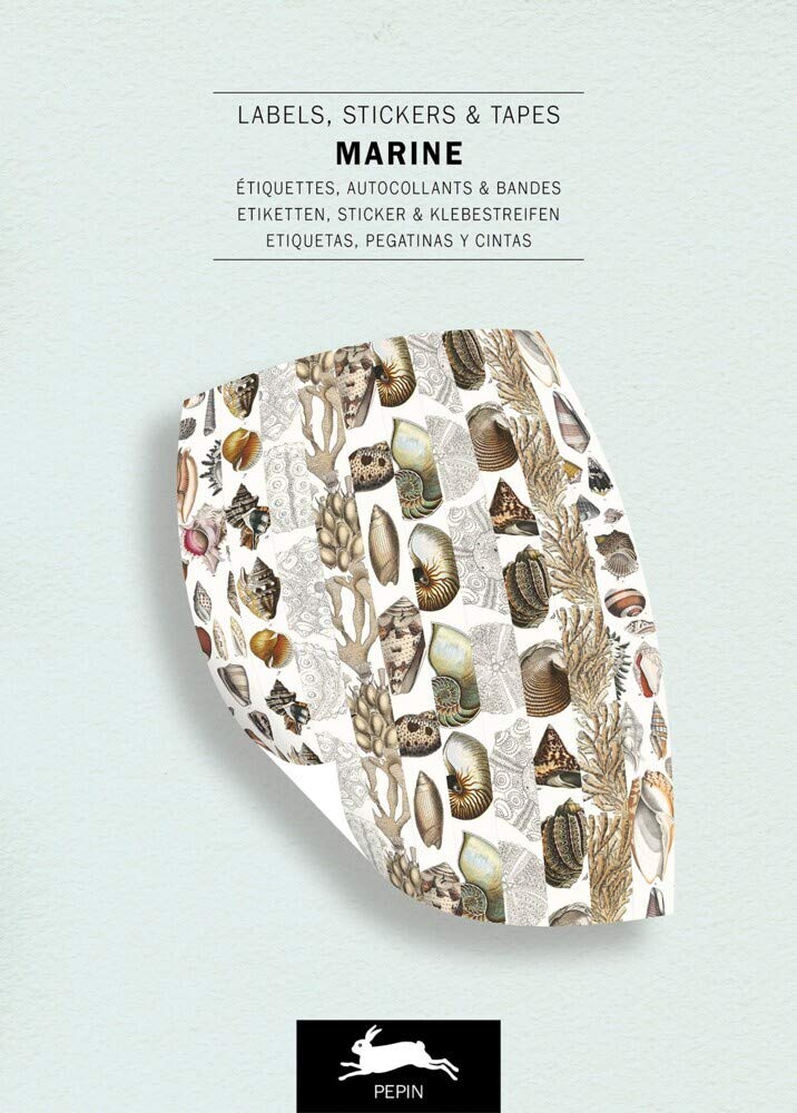Marine: Label and Sticker Book Film, Art & Culture