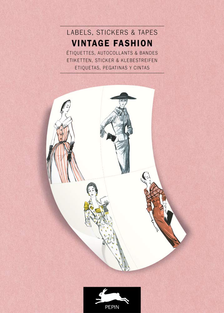 Vintage Fashion: Label and Sticker Book Film, Art & Culture