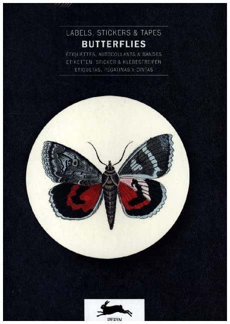 Butterflies: Label and Sticker Book Film, Art & Culture