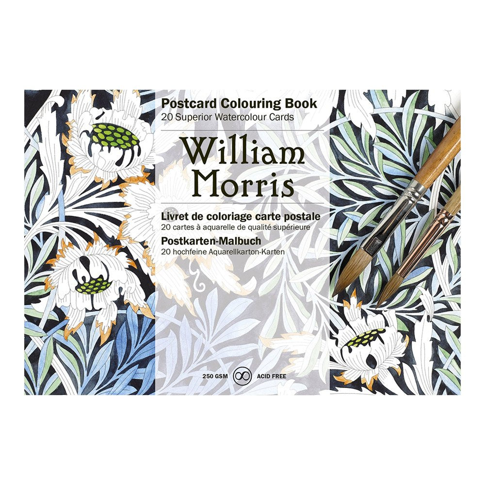 William Morris: Postcard Colouring Book / Postkarten - Malbuch (Postcard coloring book) Film, Art & Culture