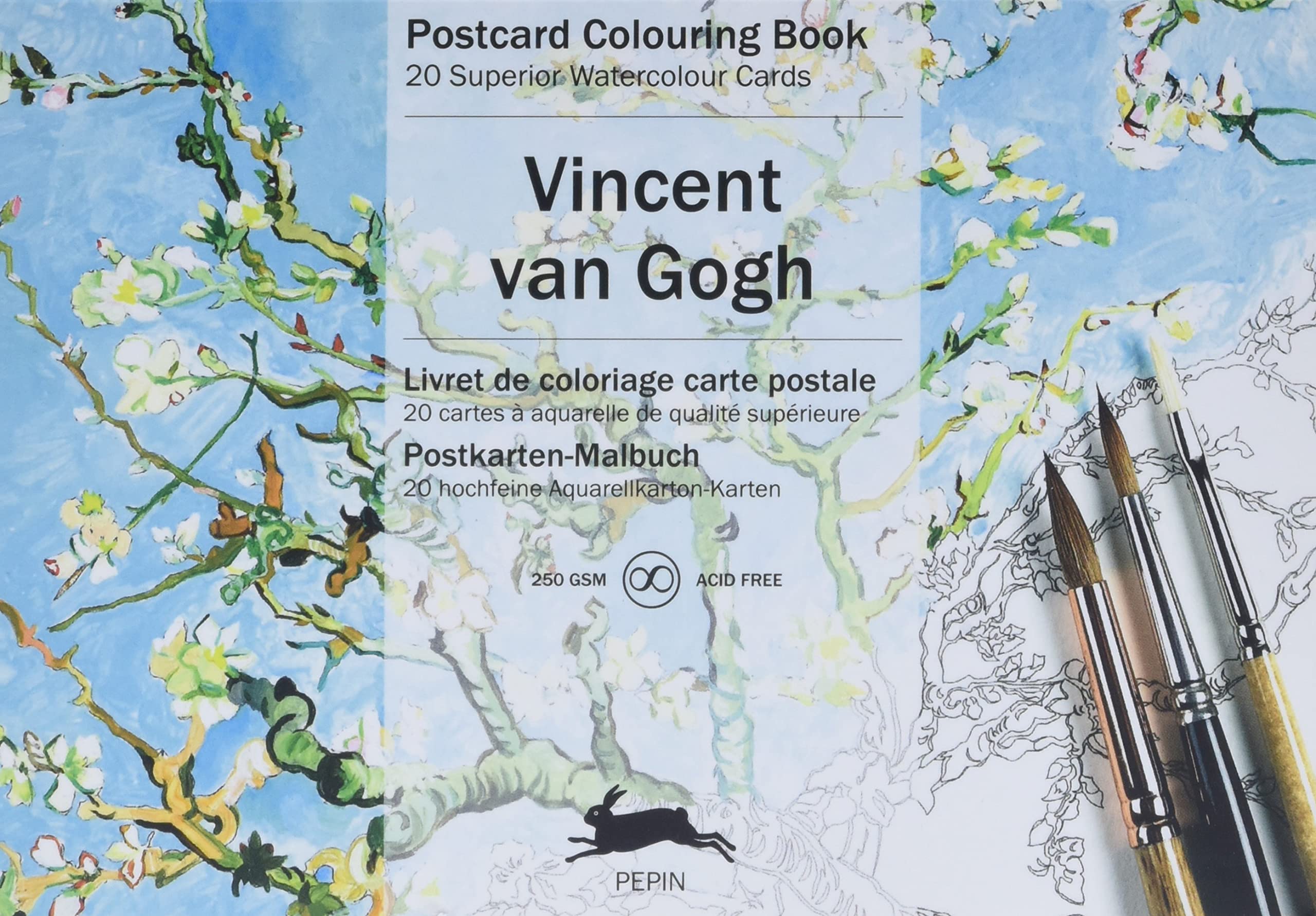 Van Gogh: Postcard Colouring Book / Postkarten - Malbuch (Postcard coloring book) Film, Art & Culture