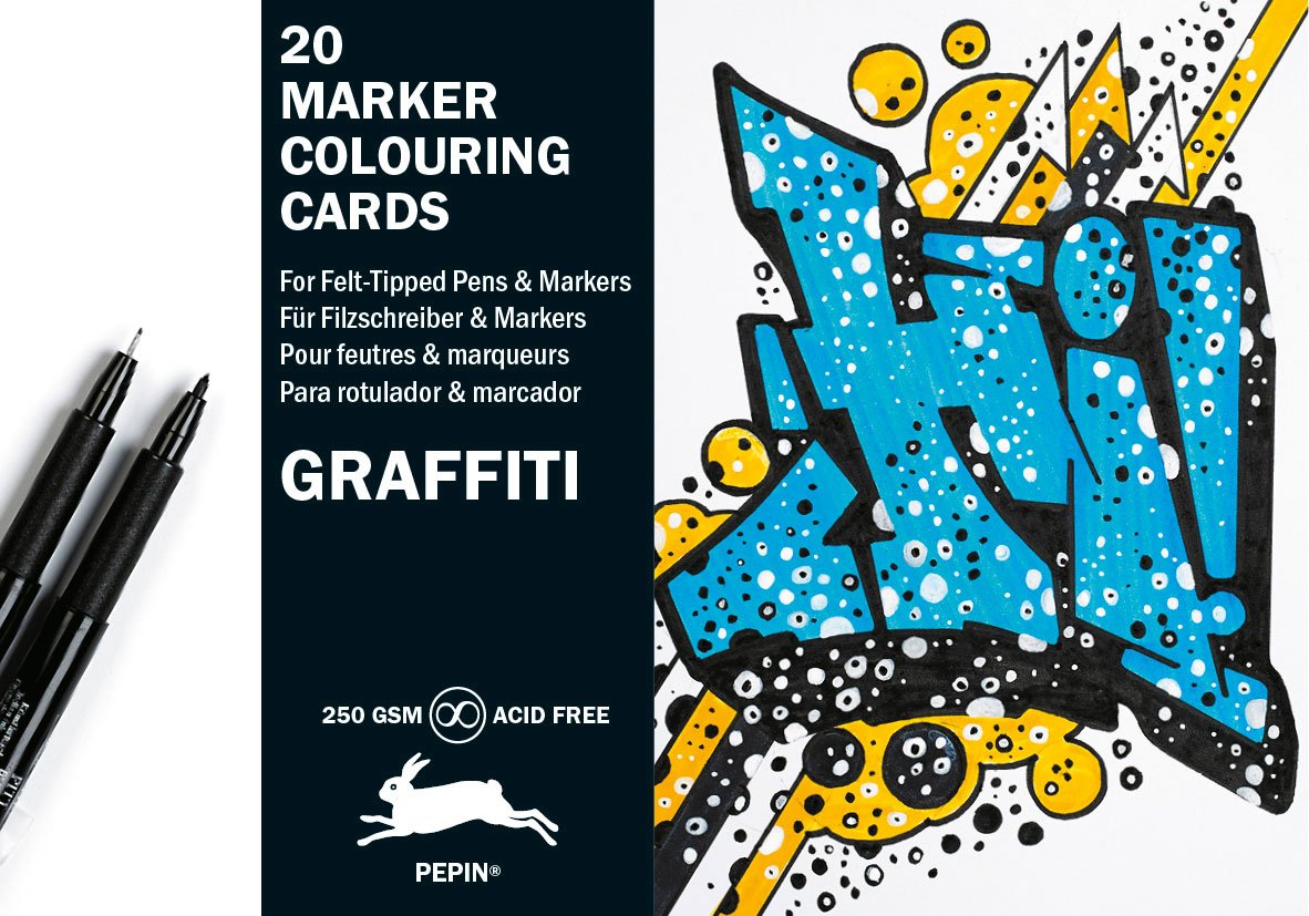 Graffiti Style: Marker Colouring Postcards Film, Art & Culture